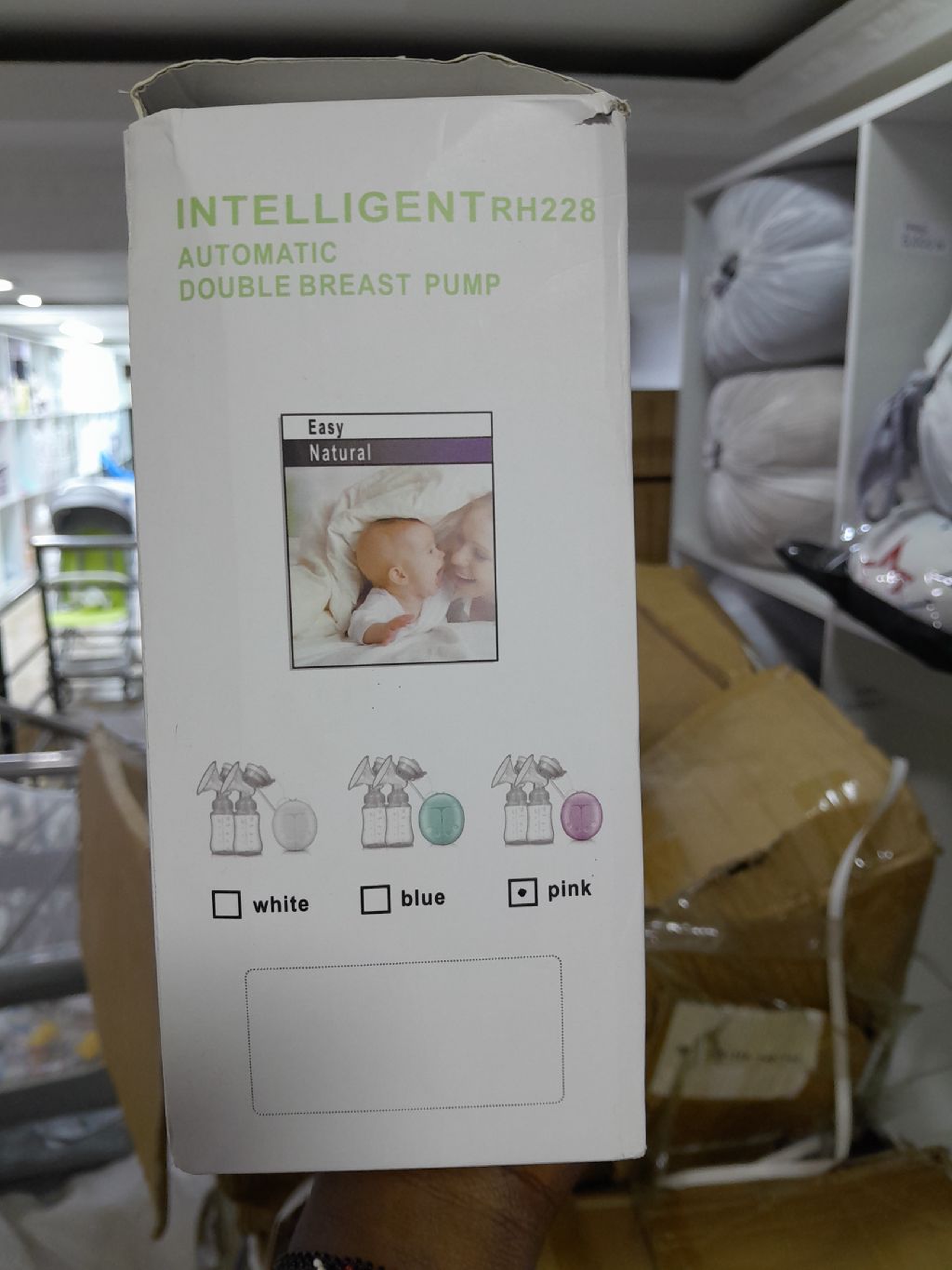 Intelligent automatic double breast pump