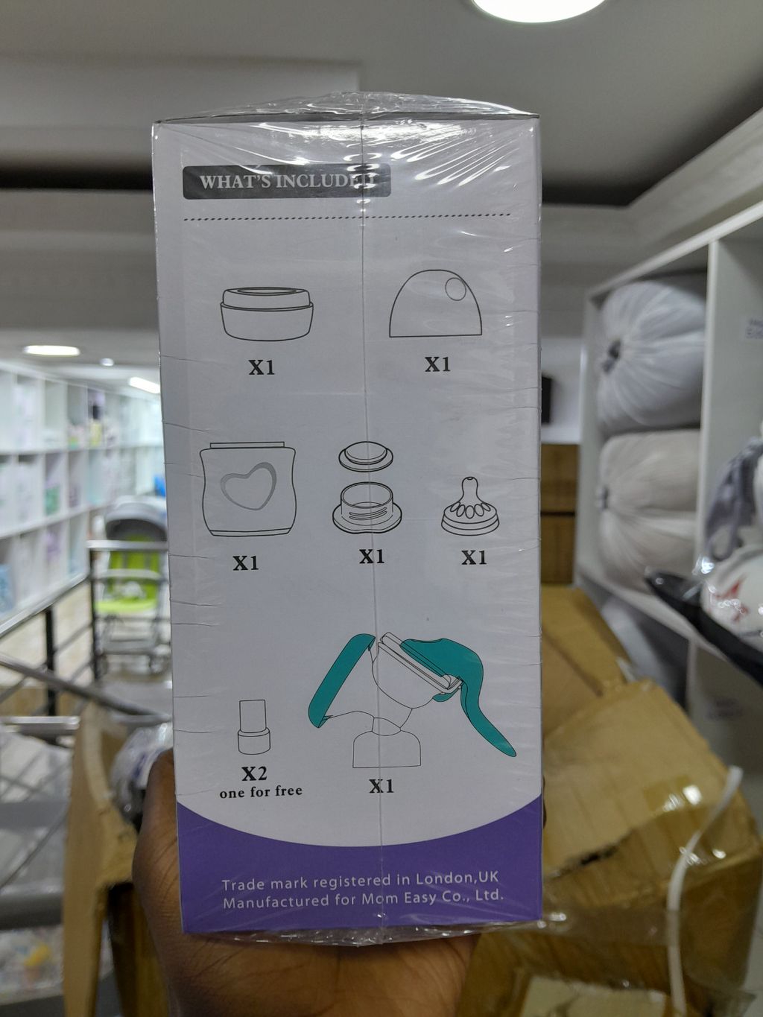 Momeasy manual breastpump