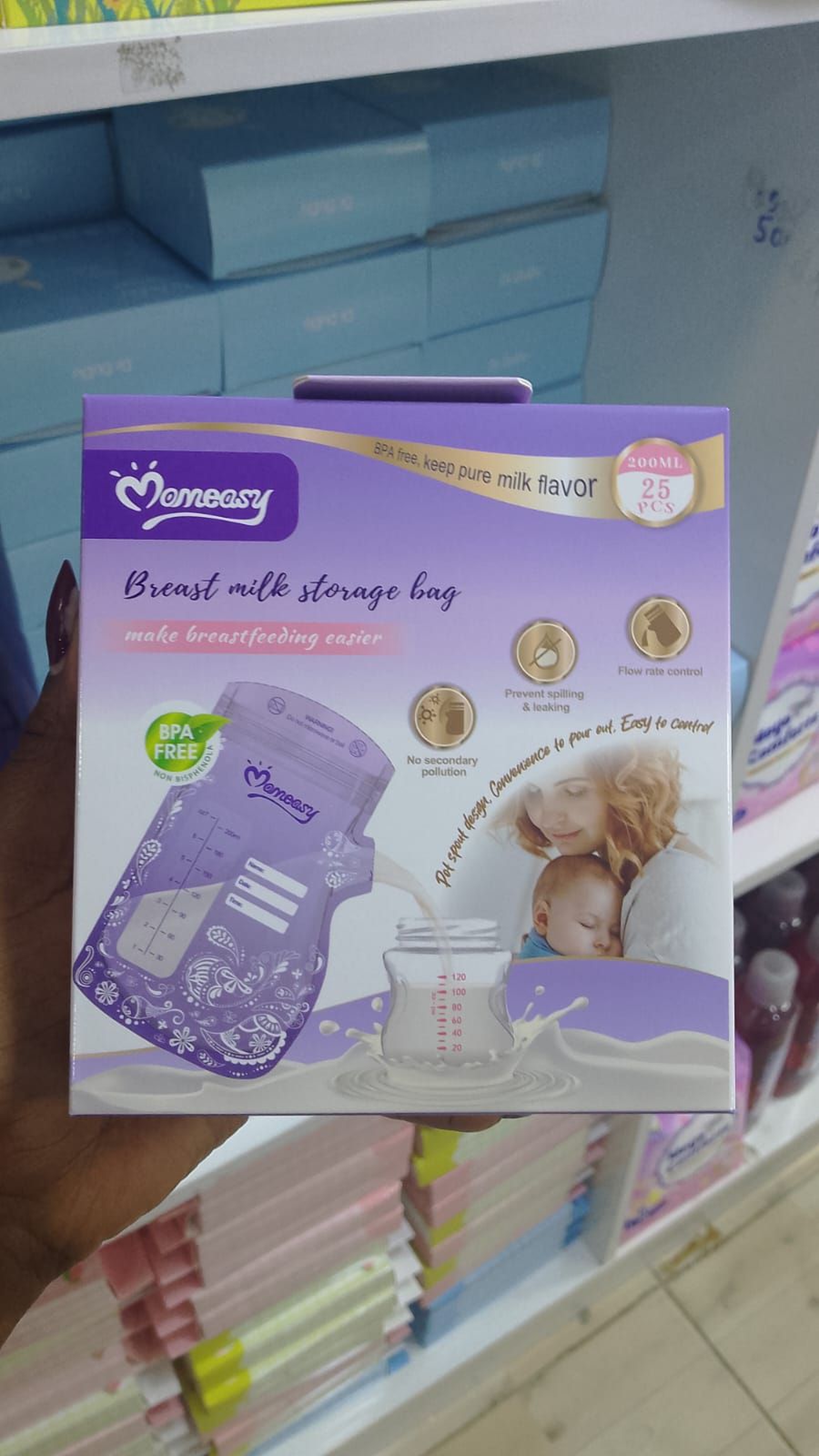 Momeasy milk storage bags