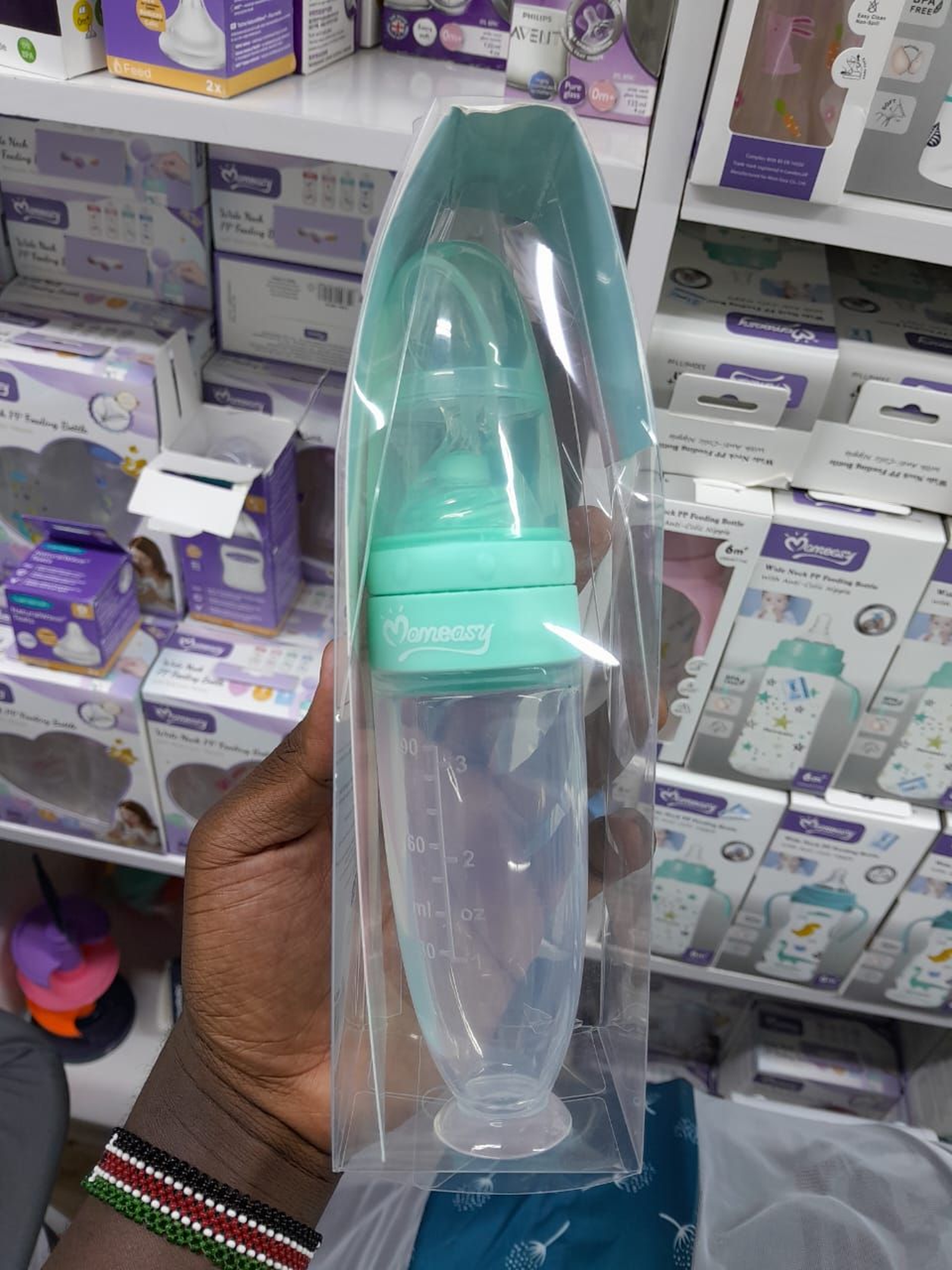 Silicone Squeeze Baby Feeder Spoon| Silicone squeezer