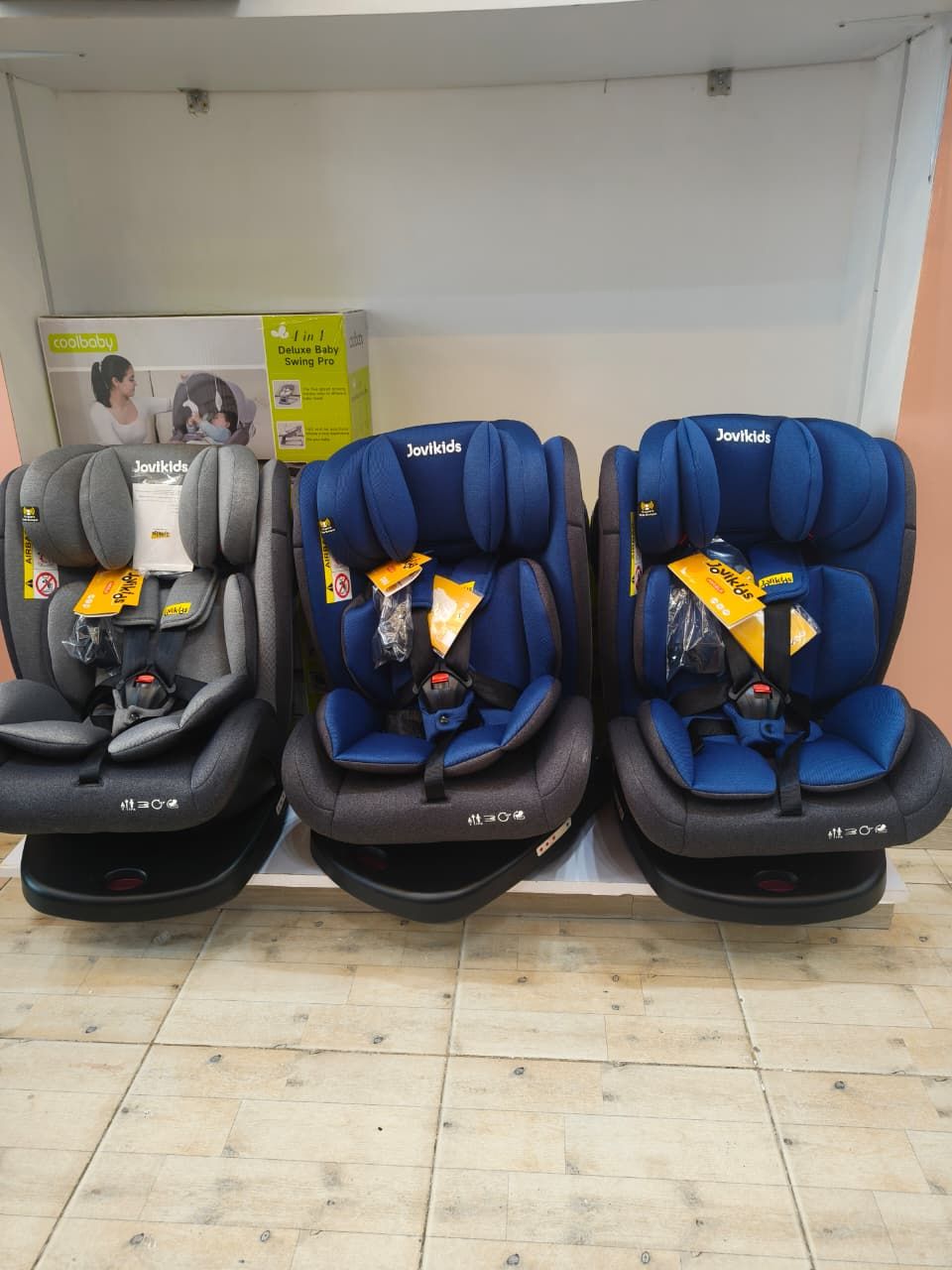 Jovikids 360° Rotating ISOFIX Car Seat | Newborn to 6 Years