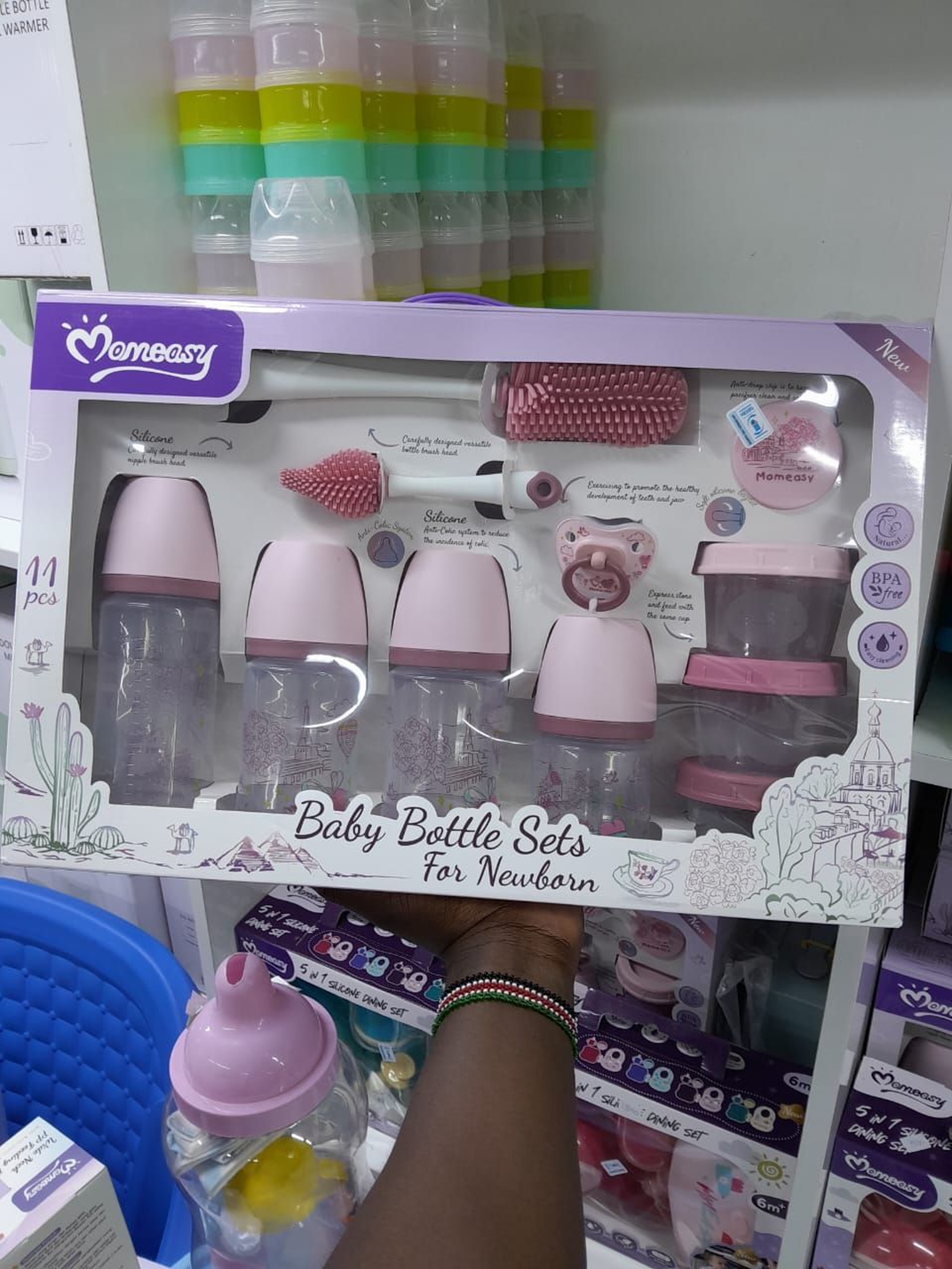 Momeasy Newborn Bottle set / feeding bottle set