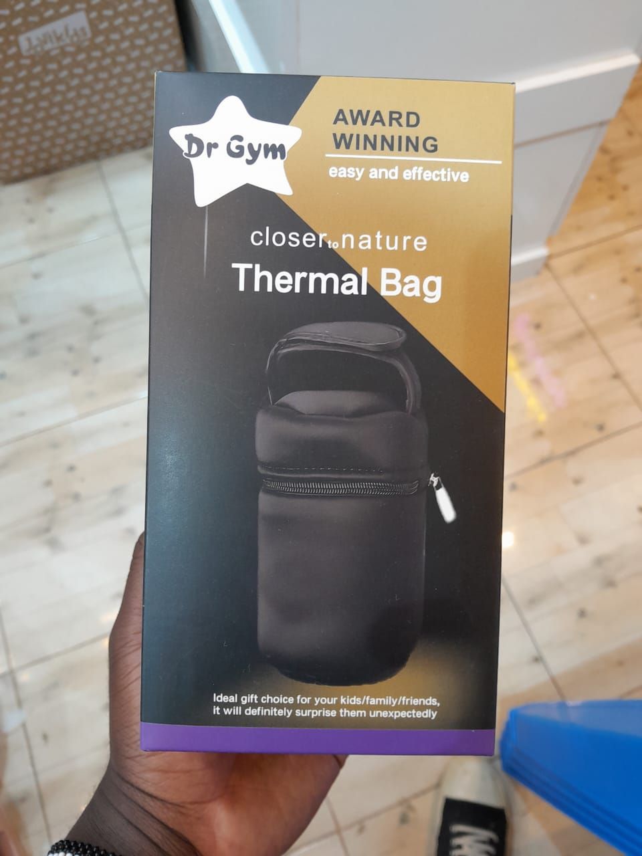 Dr Gym Award Winning Bottle Cooler/Warmer Bag - Ideal Gift for Parents On-The-Go