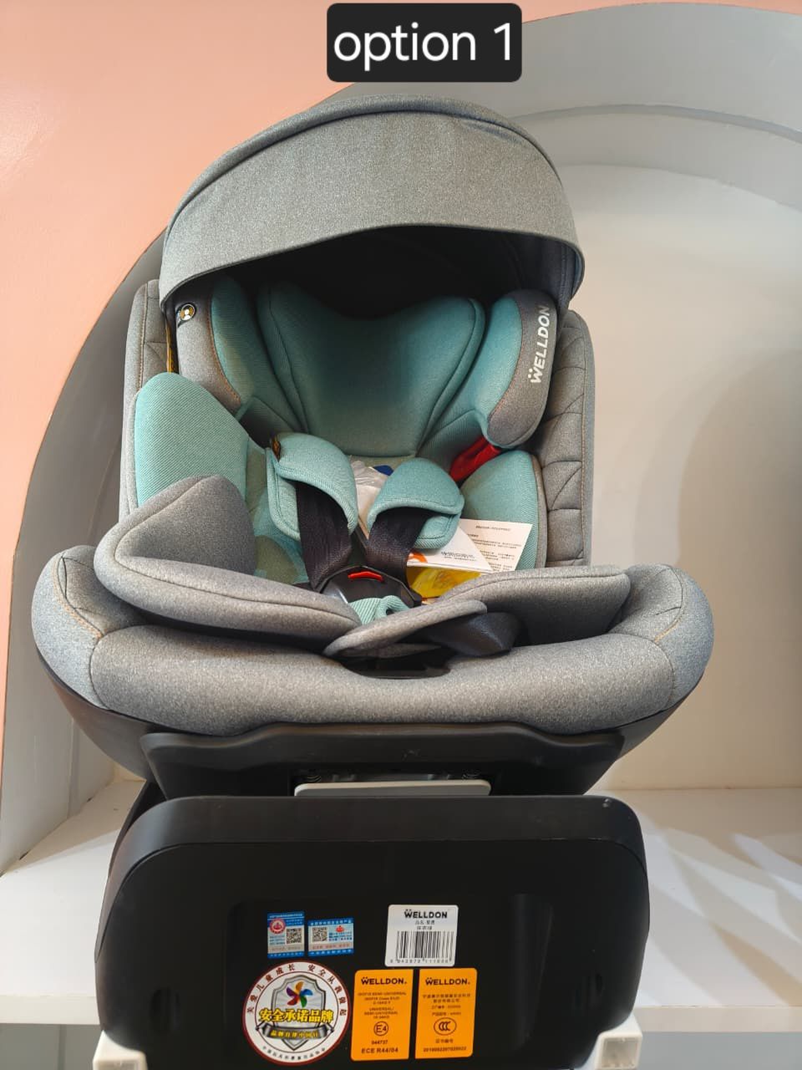 Weldon 360° Rotating Infant-to-Toddler Car Seat (i-Size)