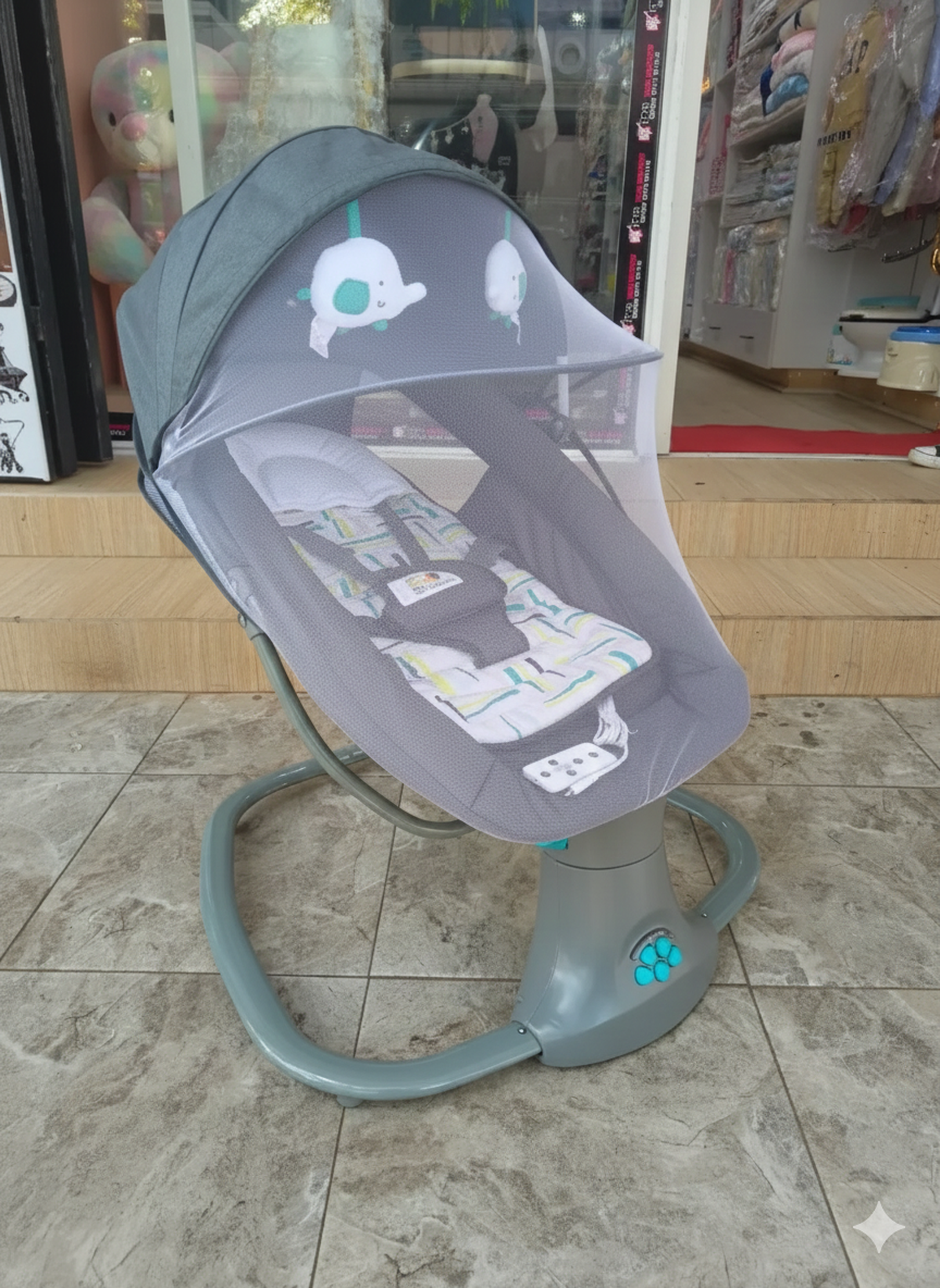 Mastela 3-in-1 Convertible Baby Swing | Electric Swing, Rocker, & Stationary Seat