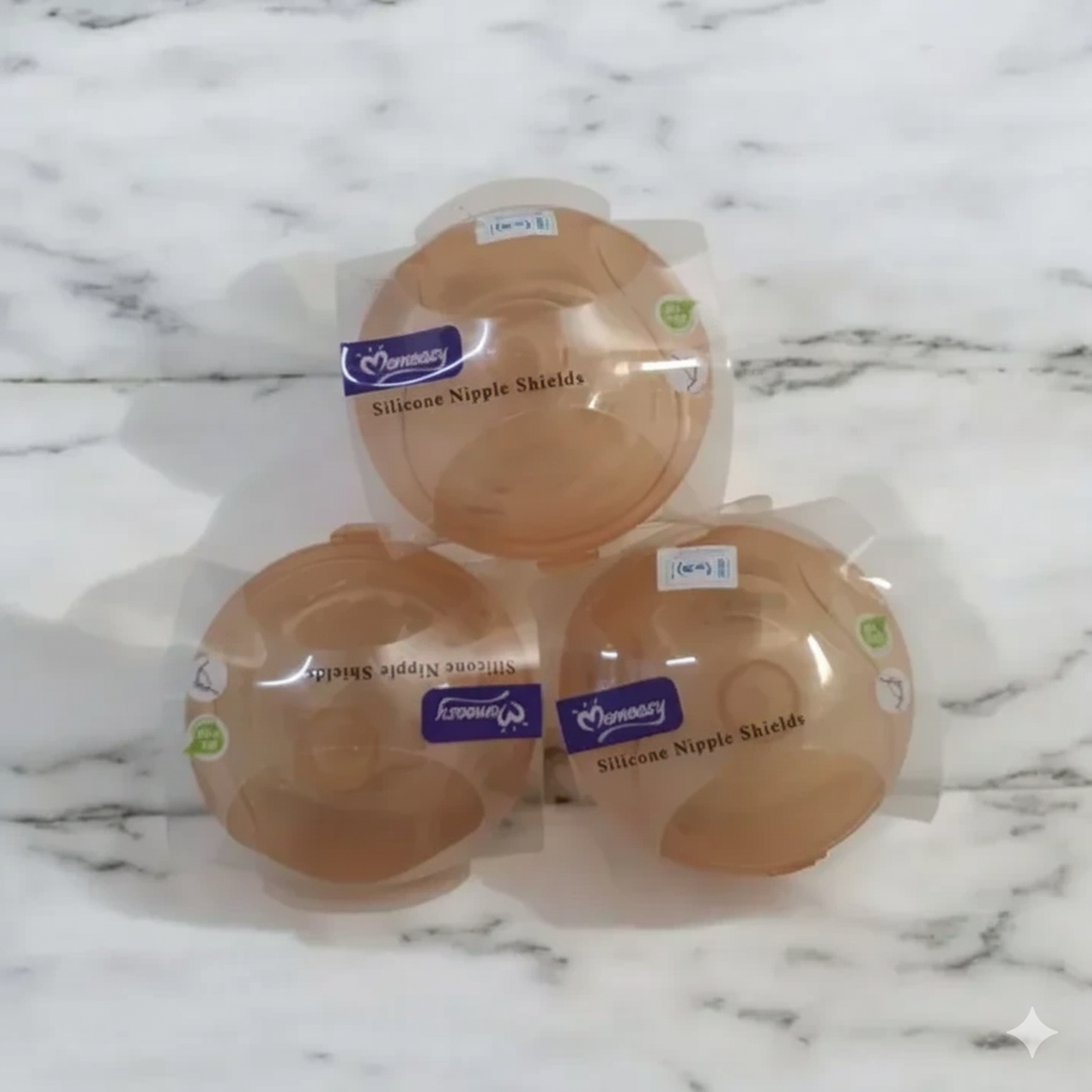 Silicone Nipple Shields | Breastfeeding Aid with Protective Case