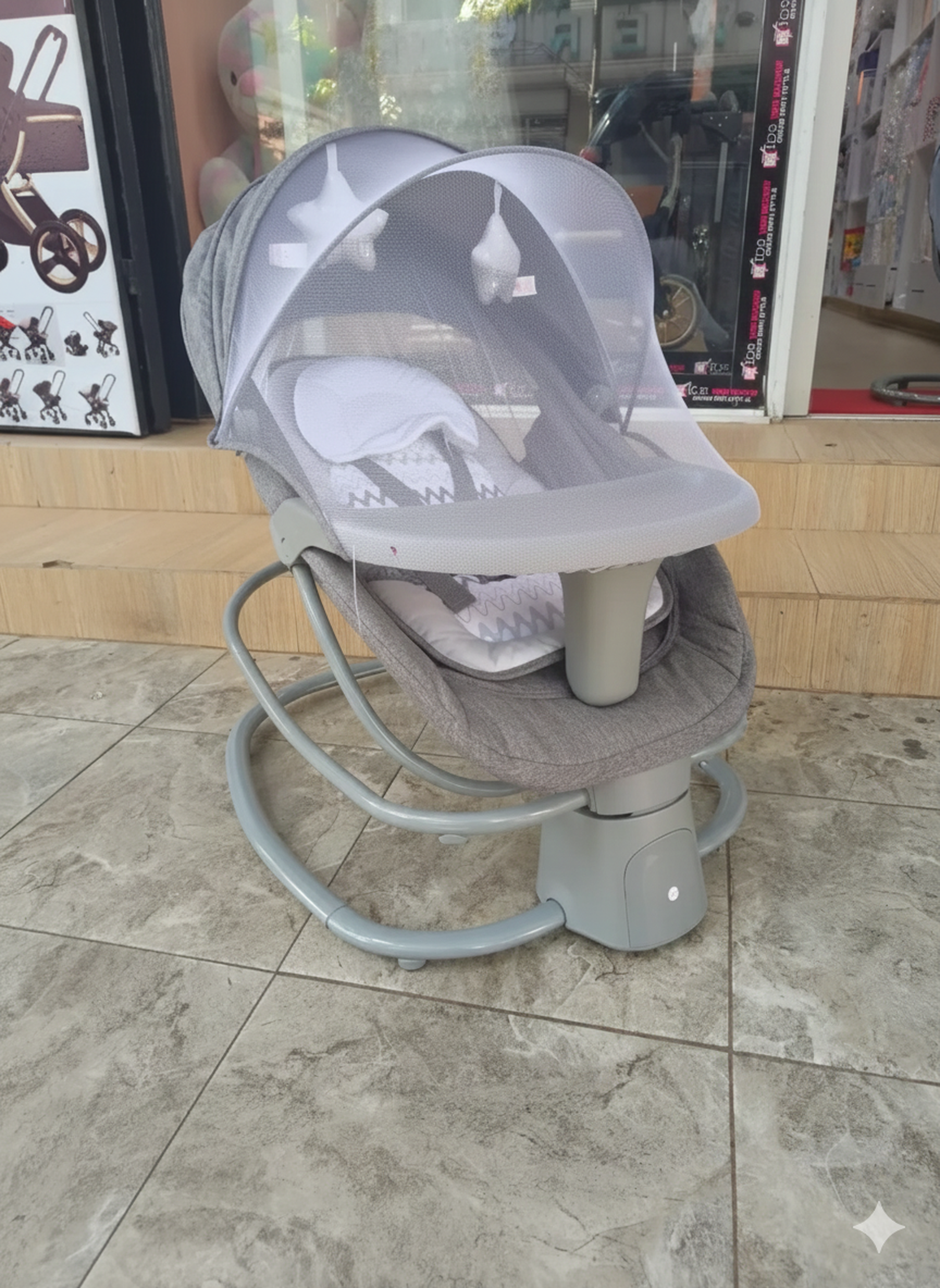 Mastela 4-in-1 Deluxe Baby System | Swing, Bassinet, Bouncer & Feeding Seat | Ultimate Comfort & Versatility