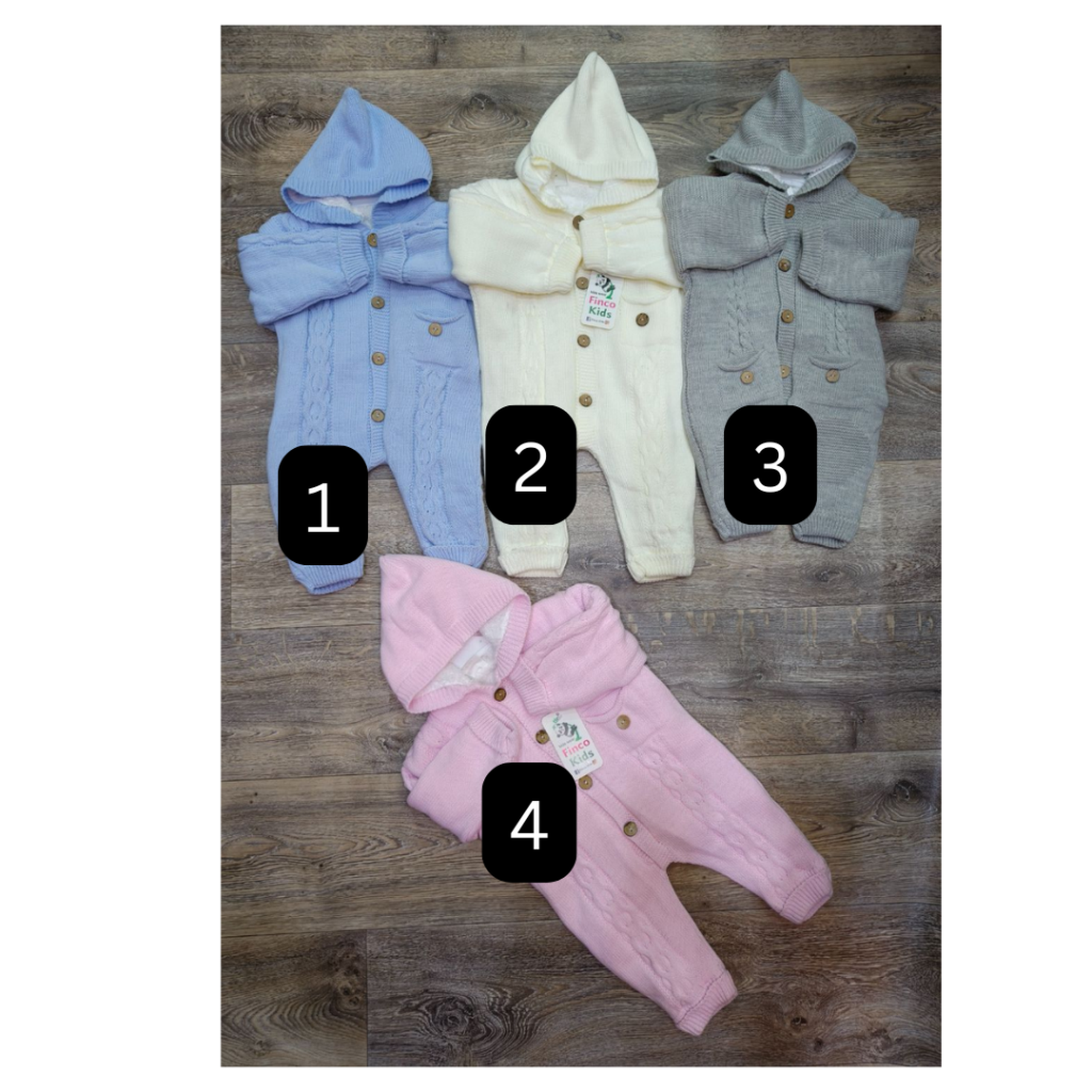 Premium Turkish Knitted Baby Rompers - Cozy, Soft, and Stylish Knitwear
