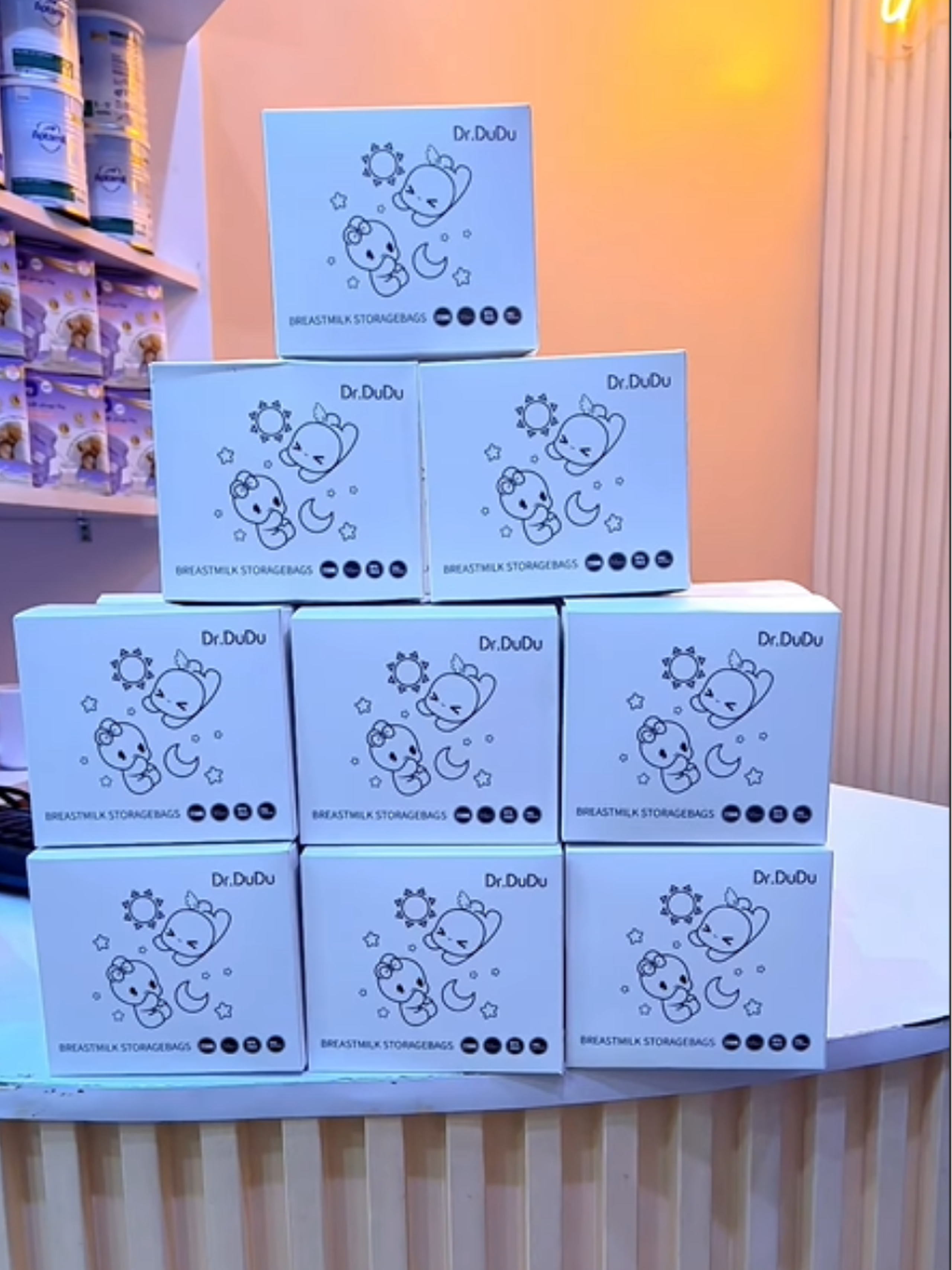 dr dudu milk storage bags