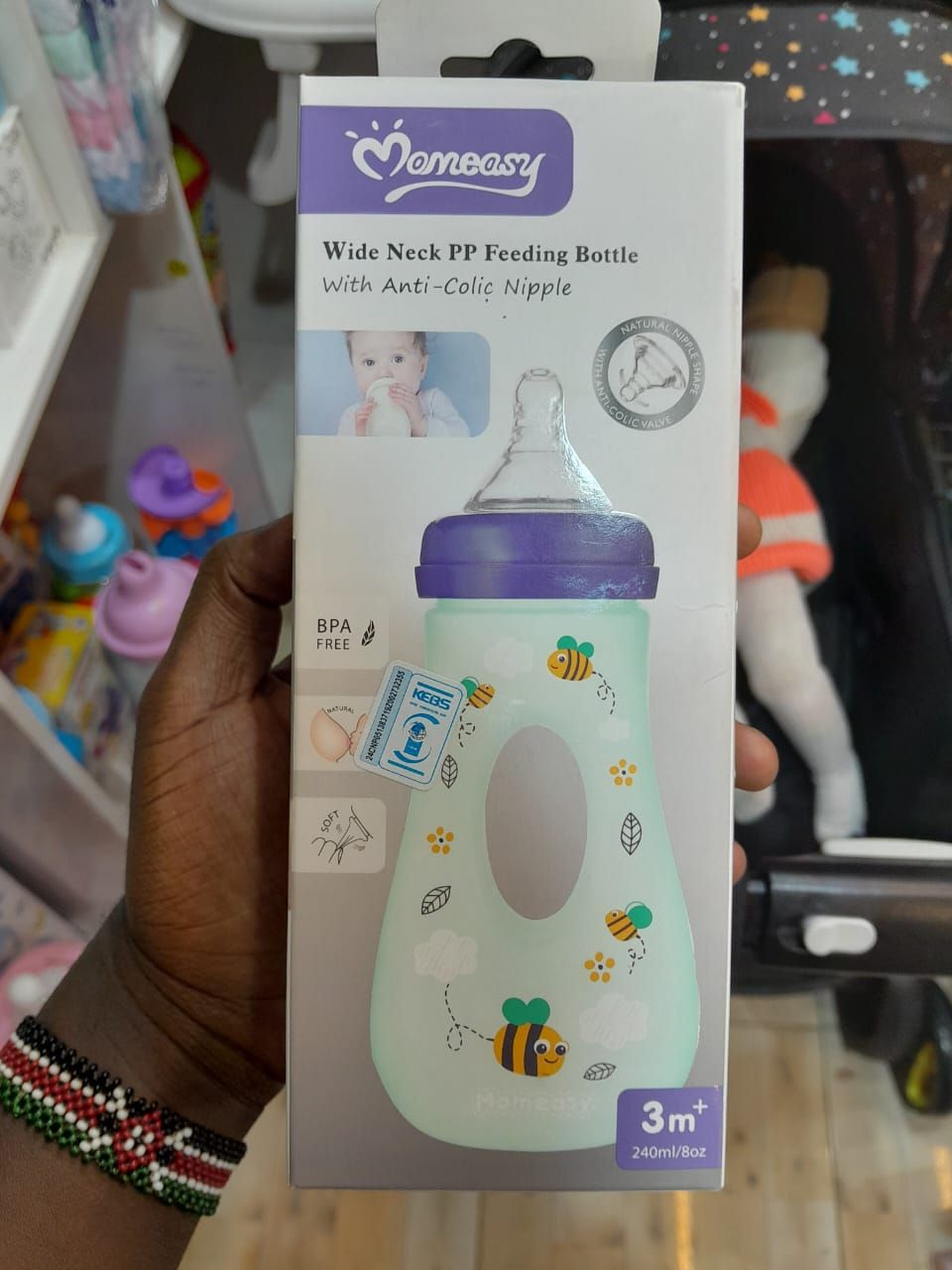 Wide Neck PP Feeding Bottle