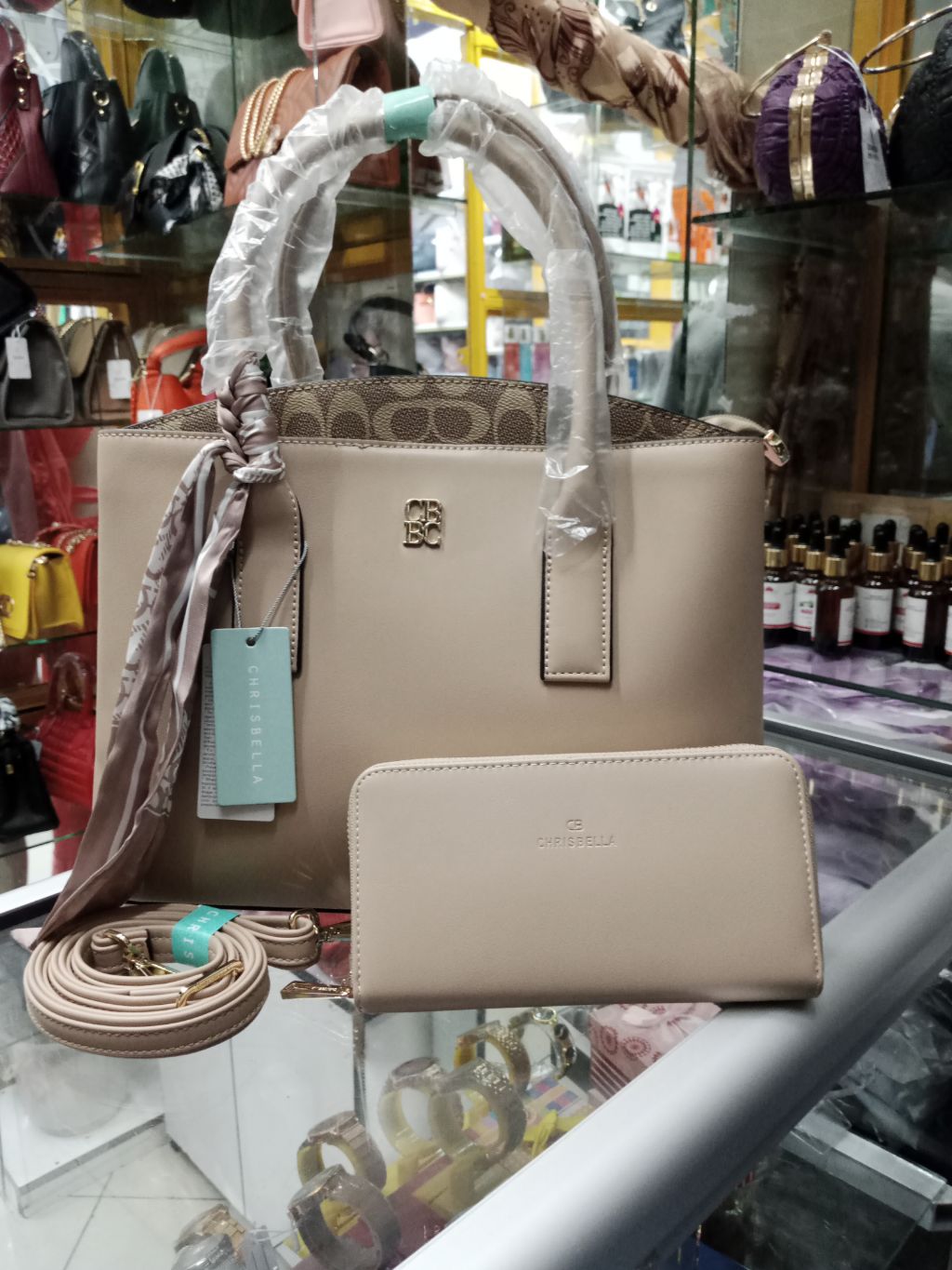 High quality official Chrisbella handbag 