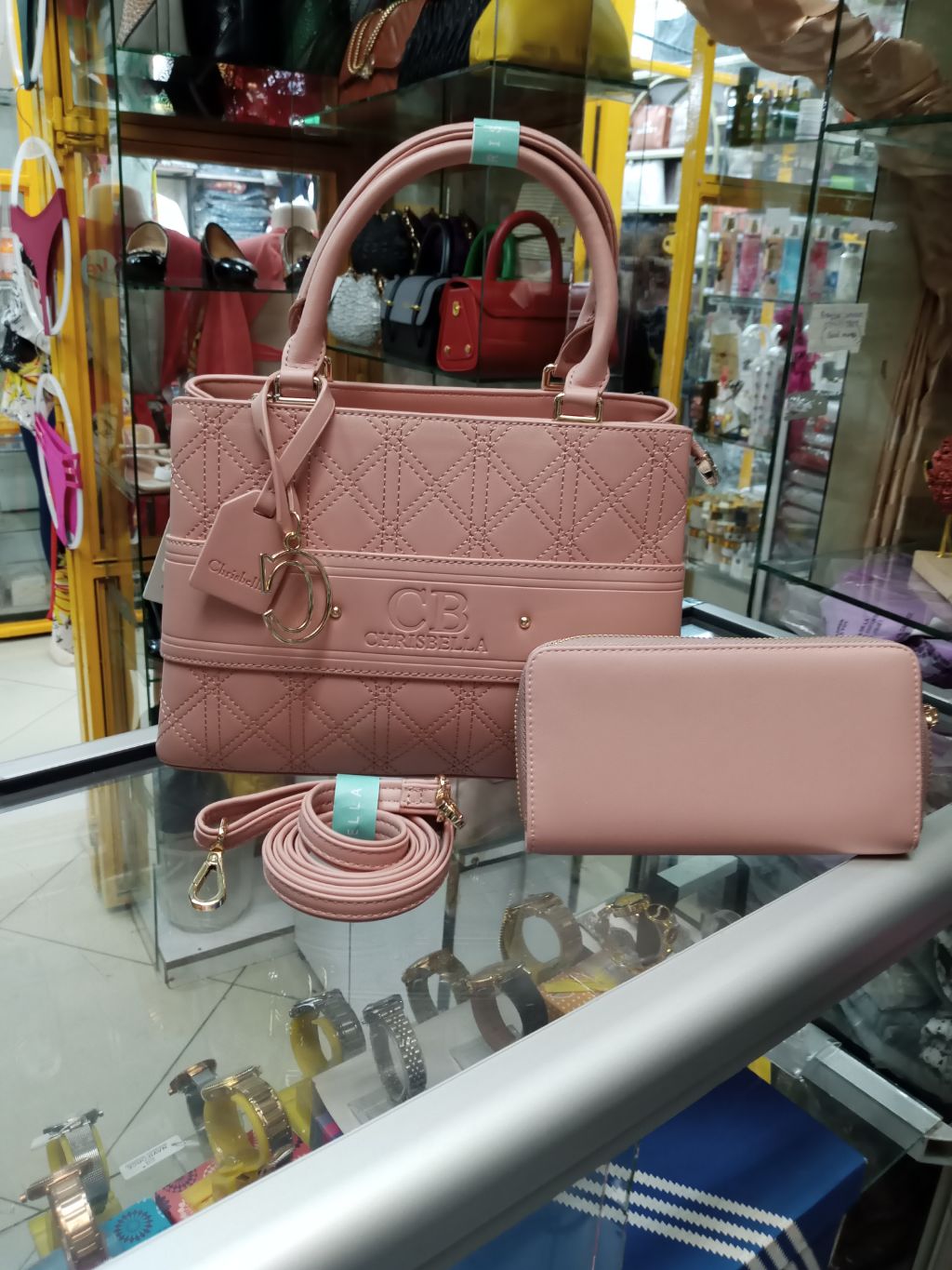 Original Chrisbella handbag set 🔥