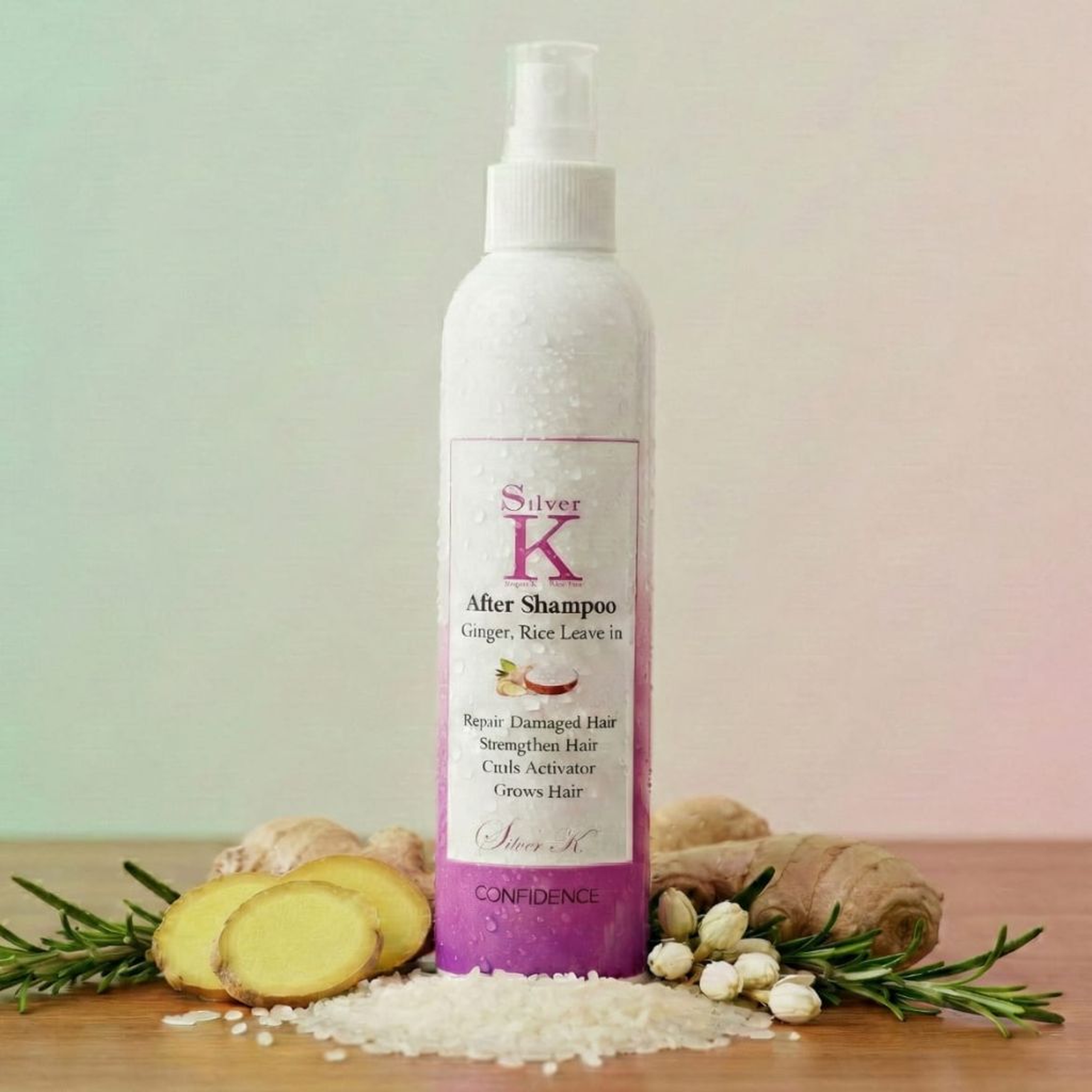 Silver K. Ginger Rice Leave In