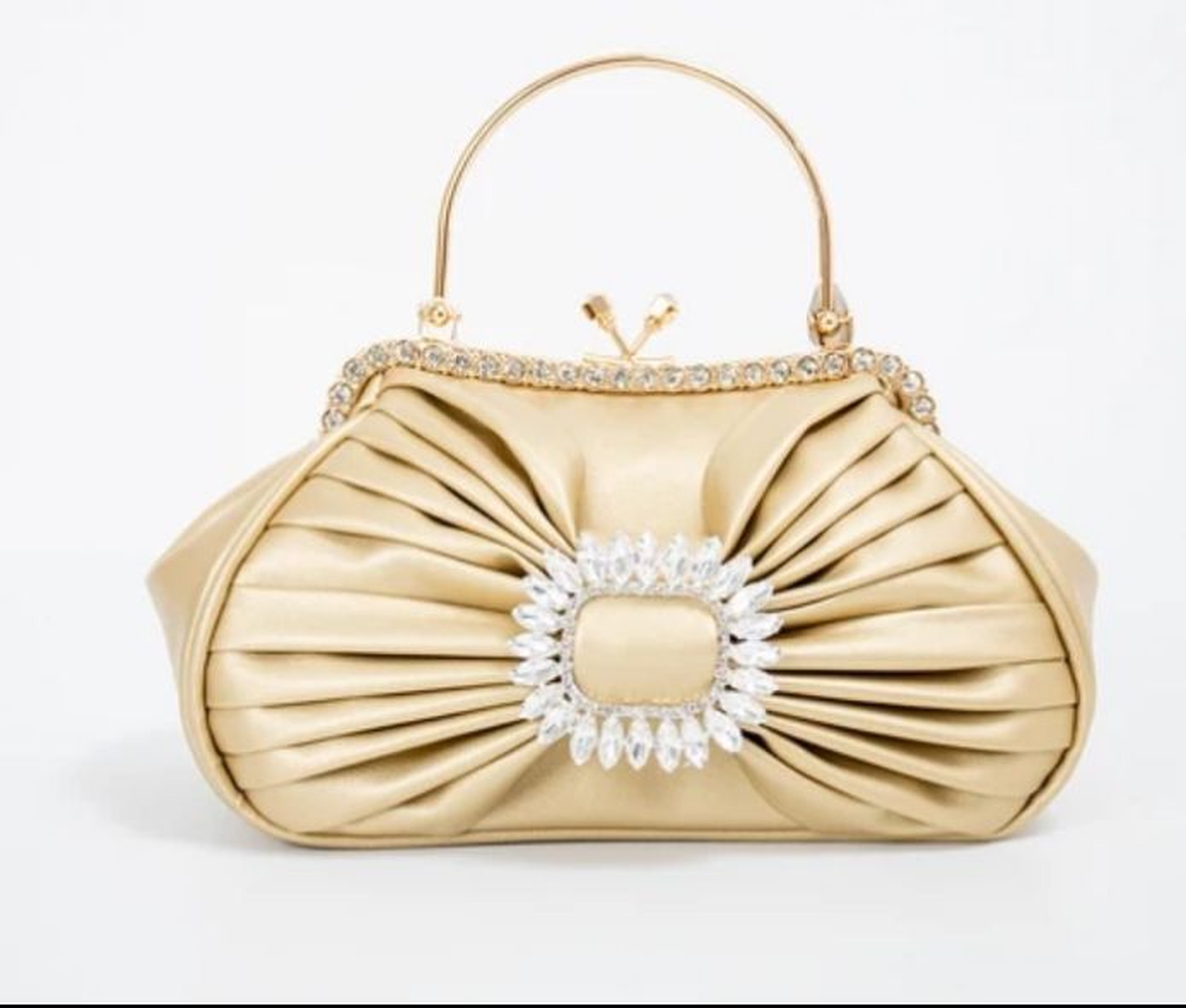 Gorgeous golden clutch/slingbag 🥰
