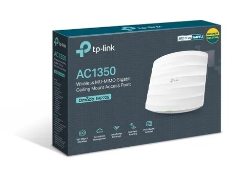 TP-Link EAP225 Omada AC1350 Gigabit Wireless Access Point | Dual-Band MU-MIMO Wi-Fi | laitor Kenya