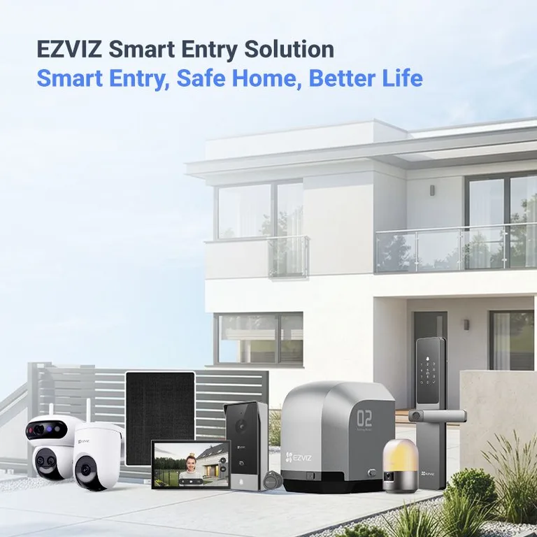 EZVIZ CB1 Wireless Battery Camera – 1080p HD, Human Detection, 40-Day Battery