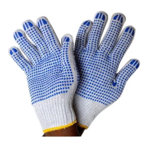 PVC Cotton Gloves