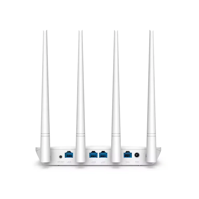 Tenda F6 N300 WiFi Router – 4 Antennas, 300Mbps, Ideal for Home & Small Office