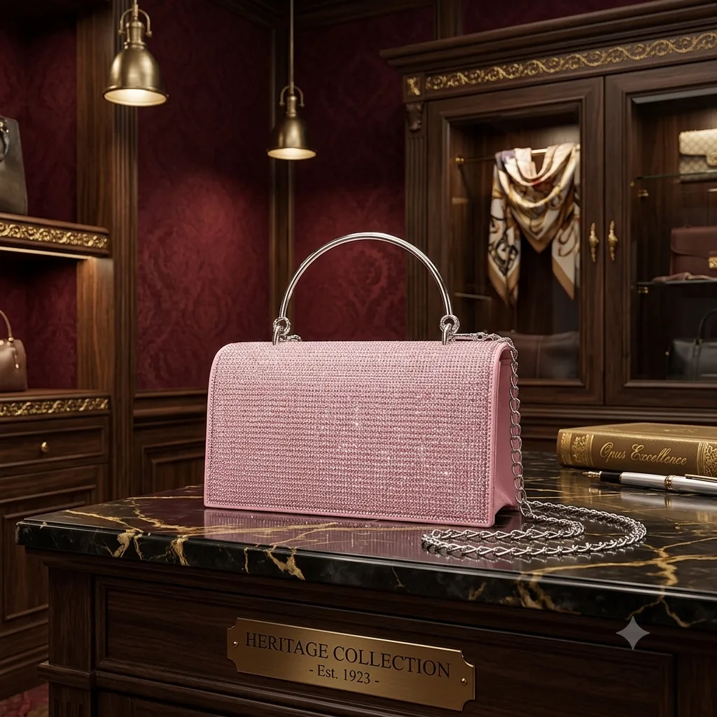 Rhinestone Dinner Clutch Bag