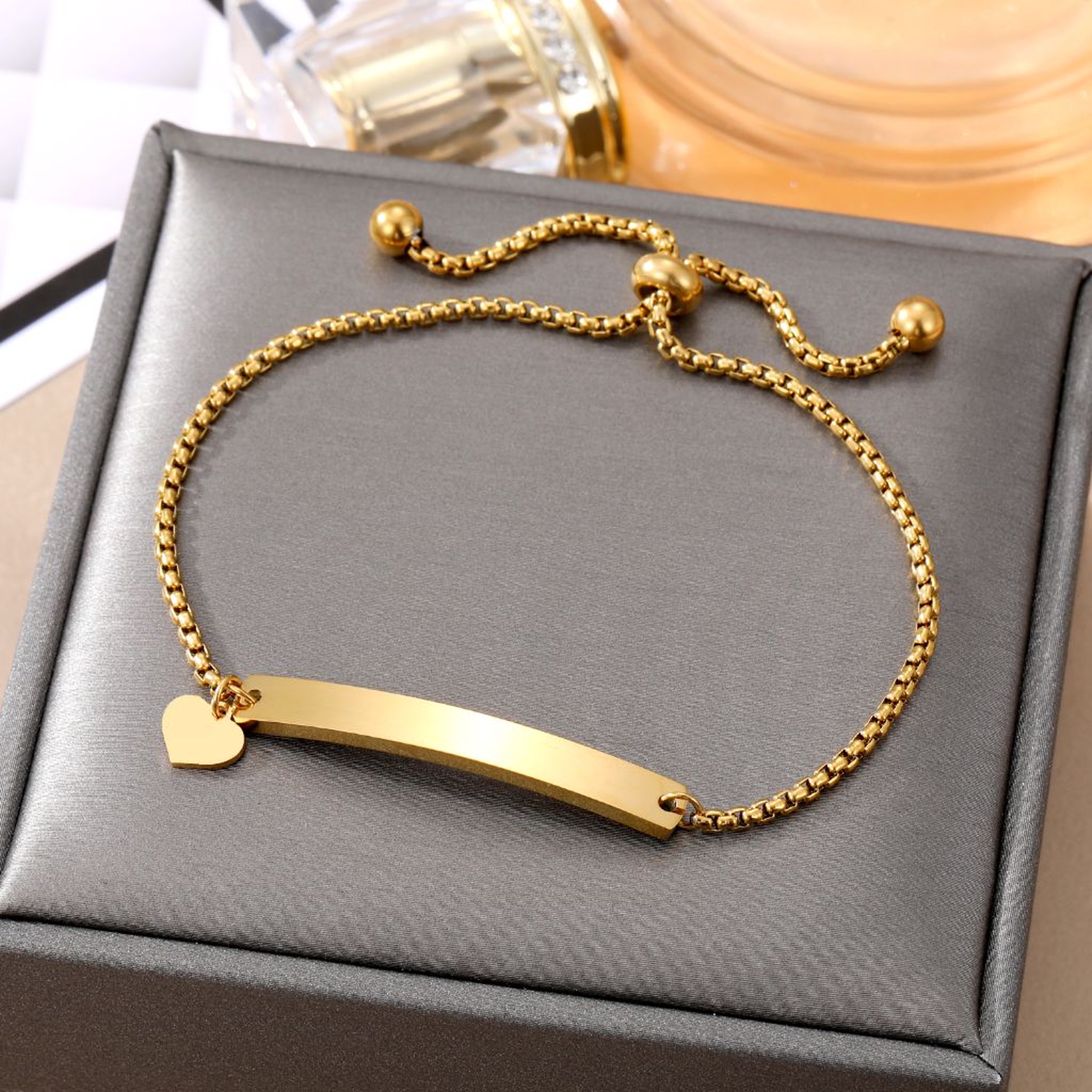 Love Bracelet With Adjustable Straps