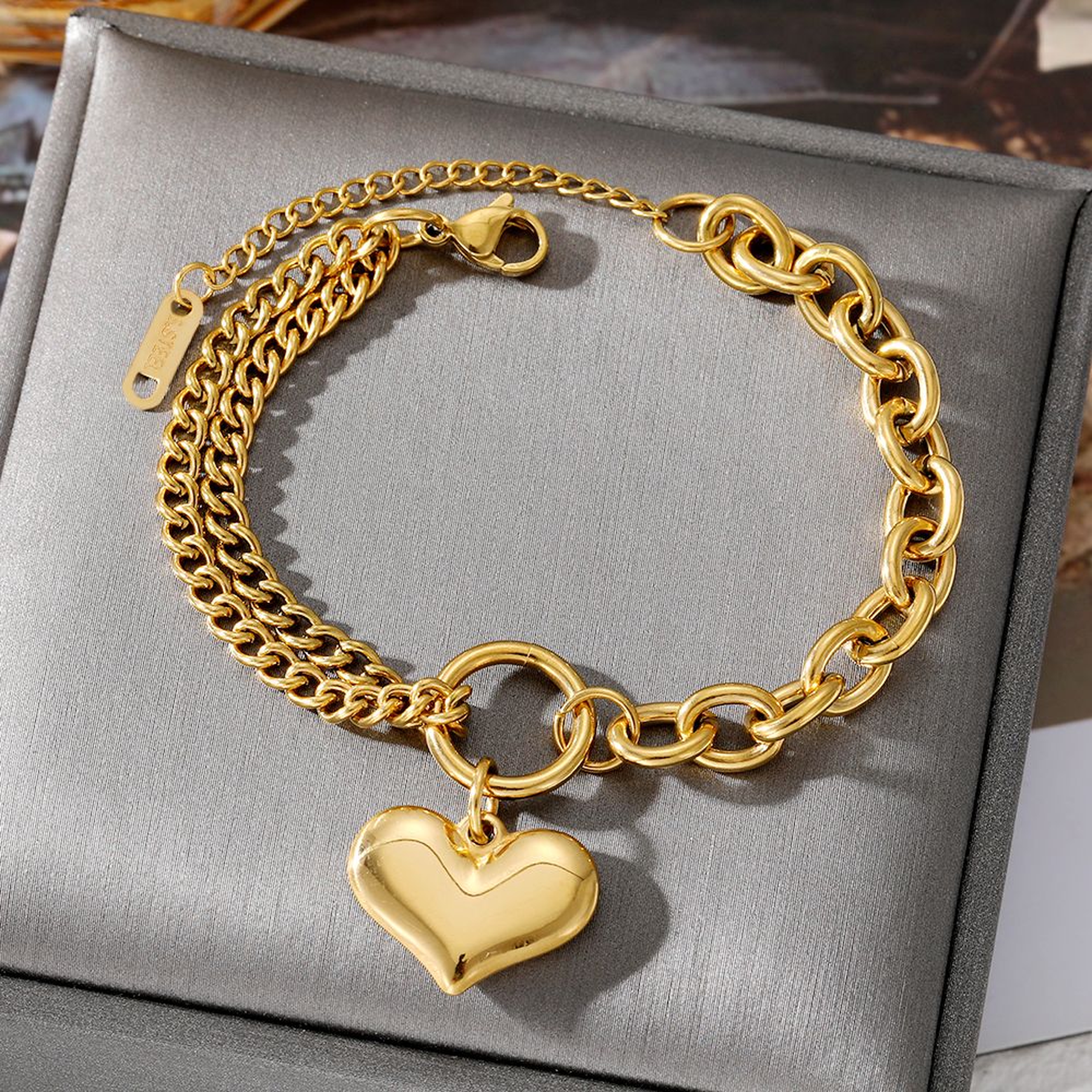 Heartbreaker Gold Bracelet