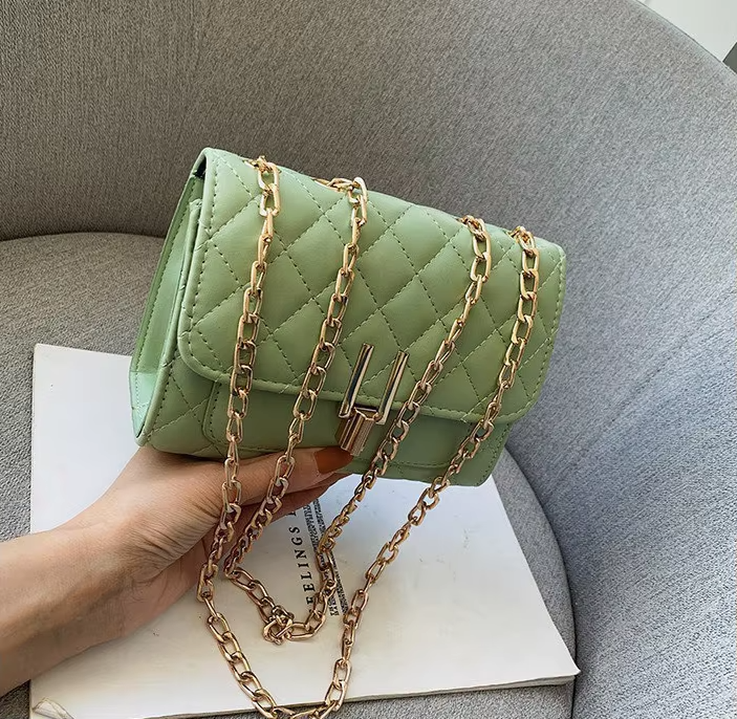 Green Everyday Chic Handbag