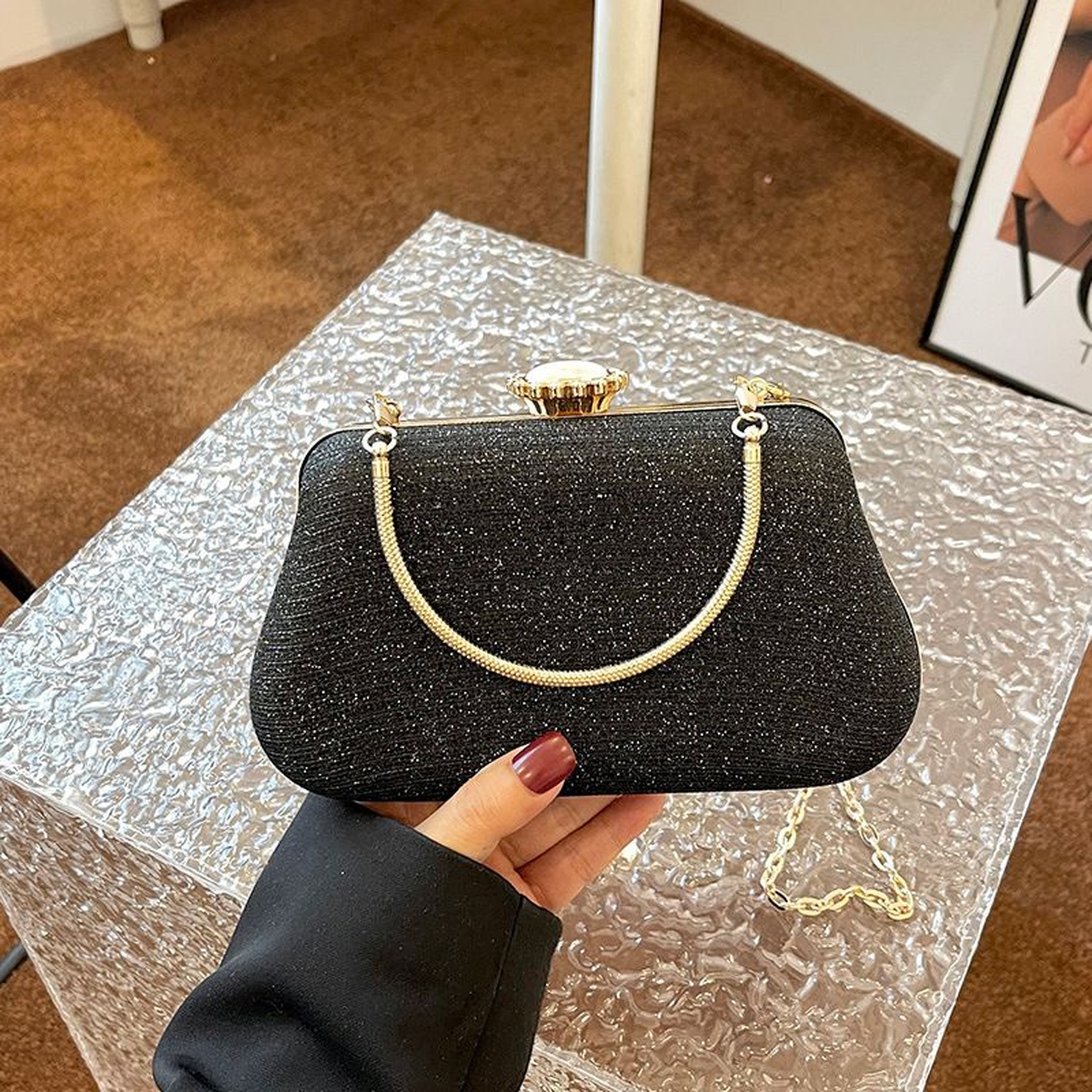 Midnight Elegance Clutch