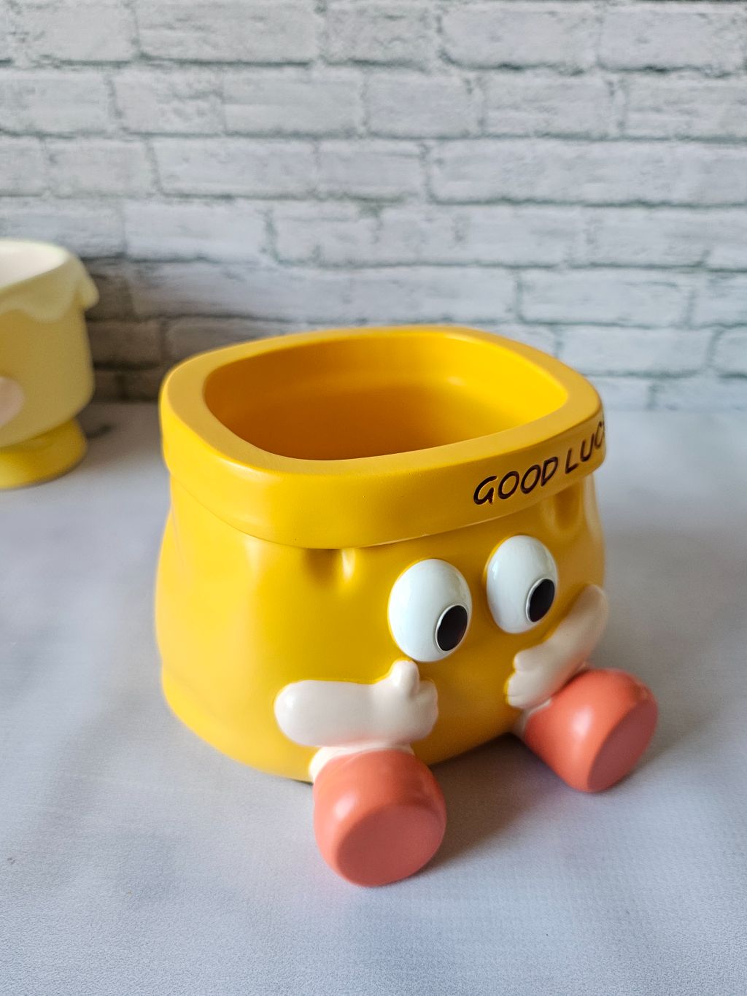 Cute quirky organizer ceramic