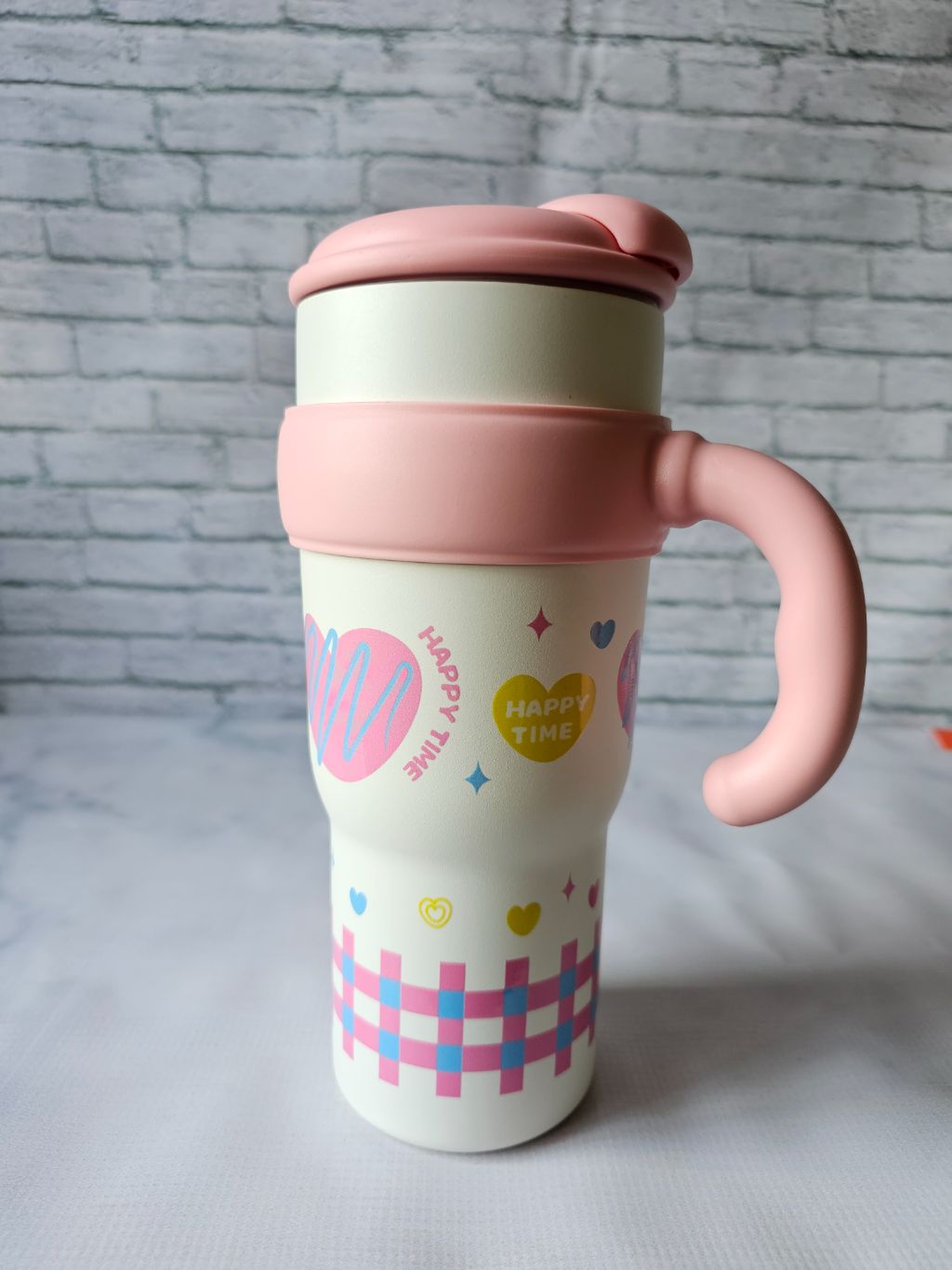 Pink Insulated mug