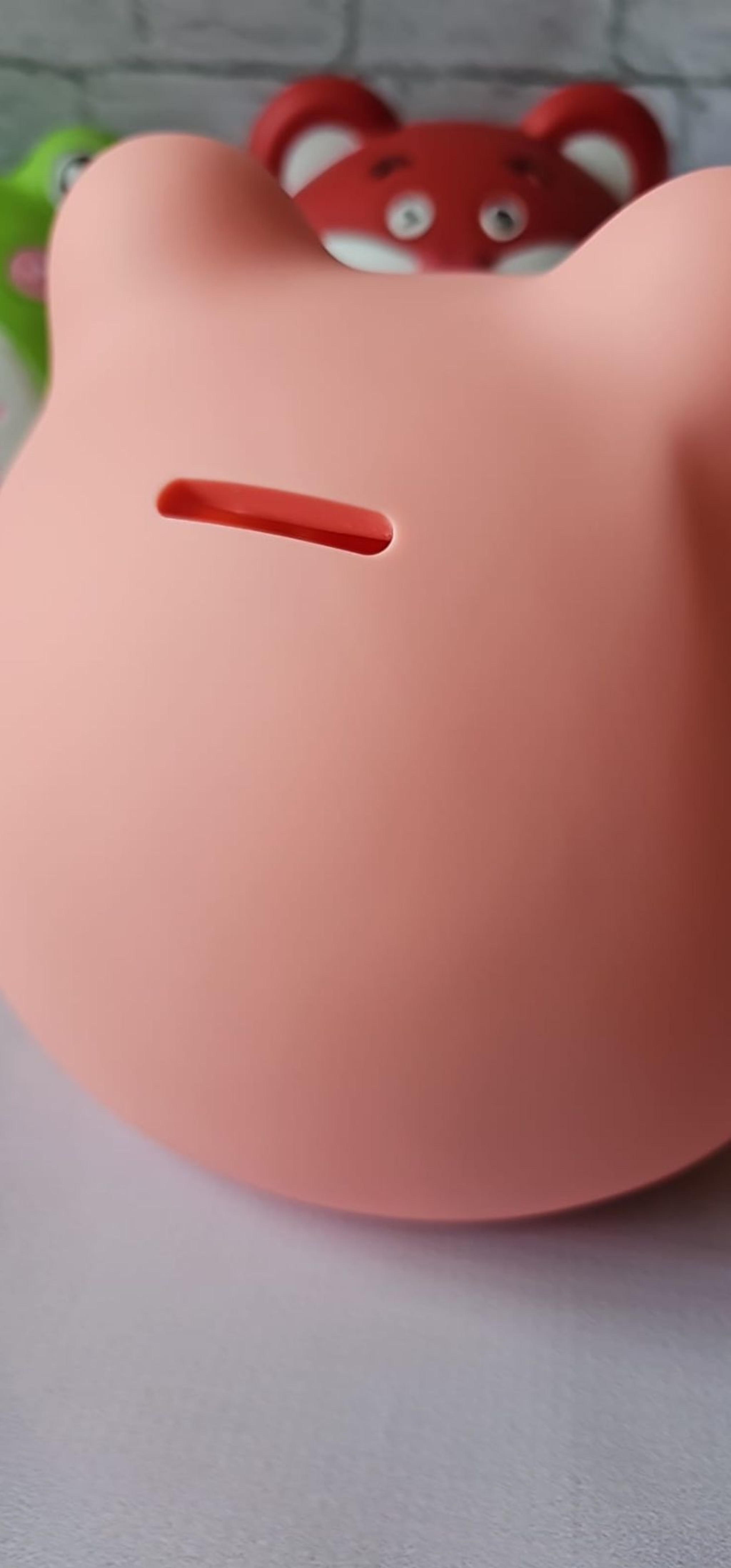 Frog piggy bank