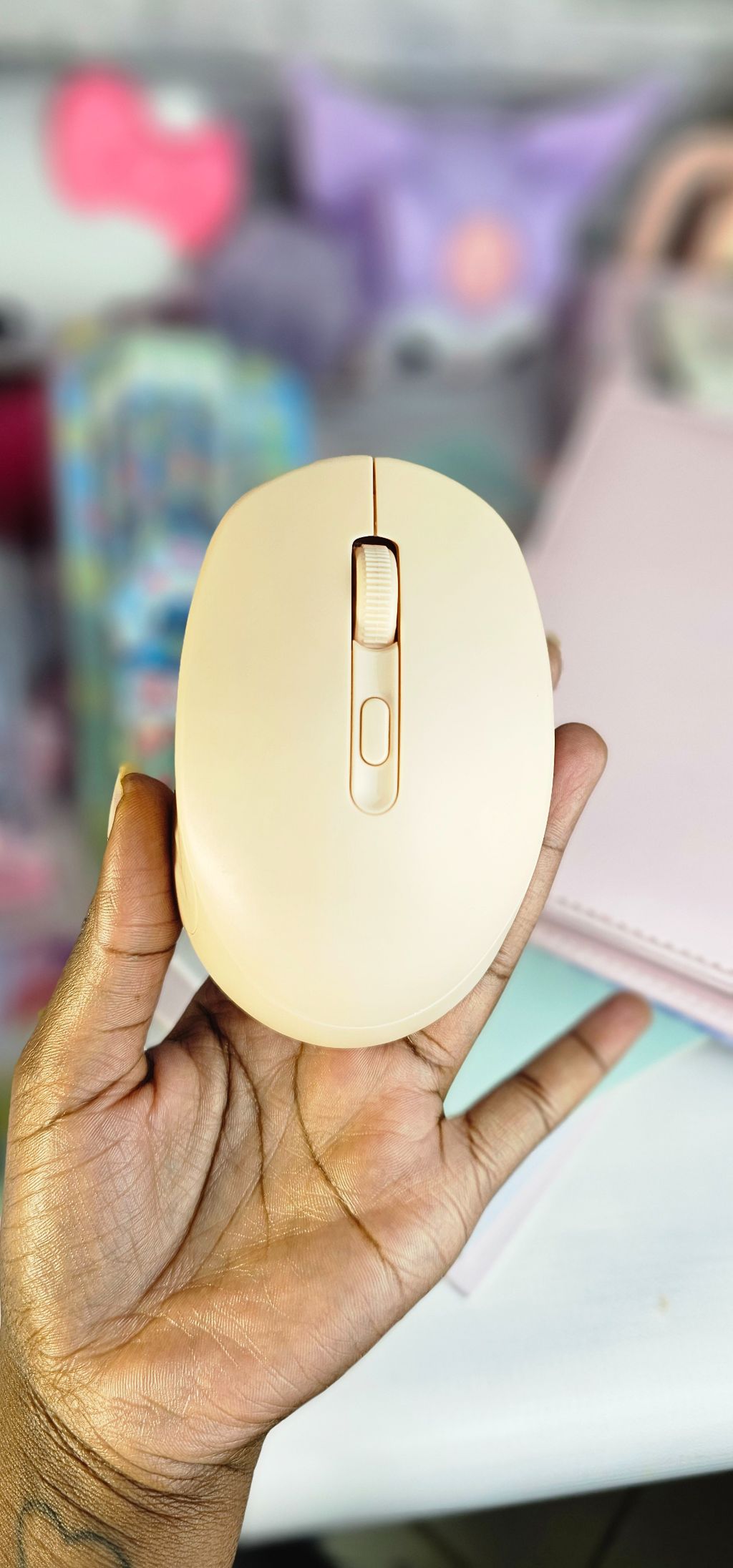 Mute rechargeable wireless mouse