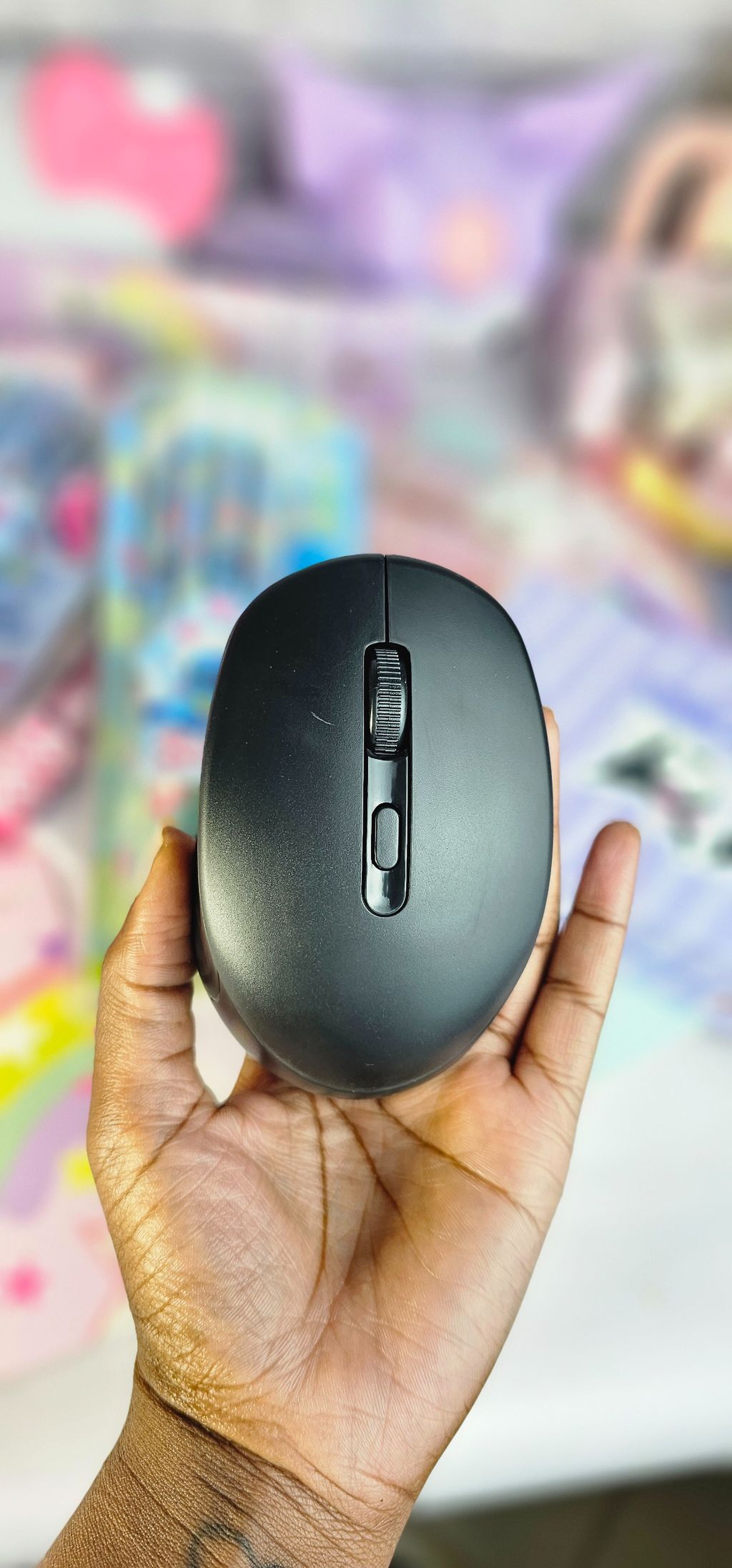 Mute rechargeable wireless mouse