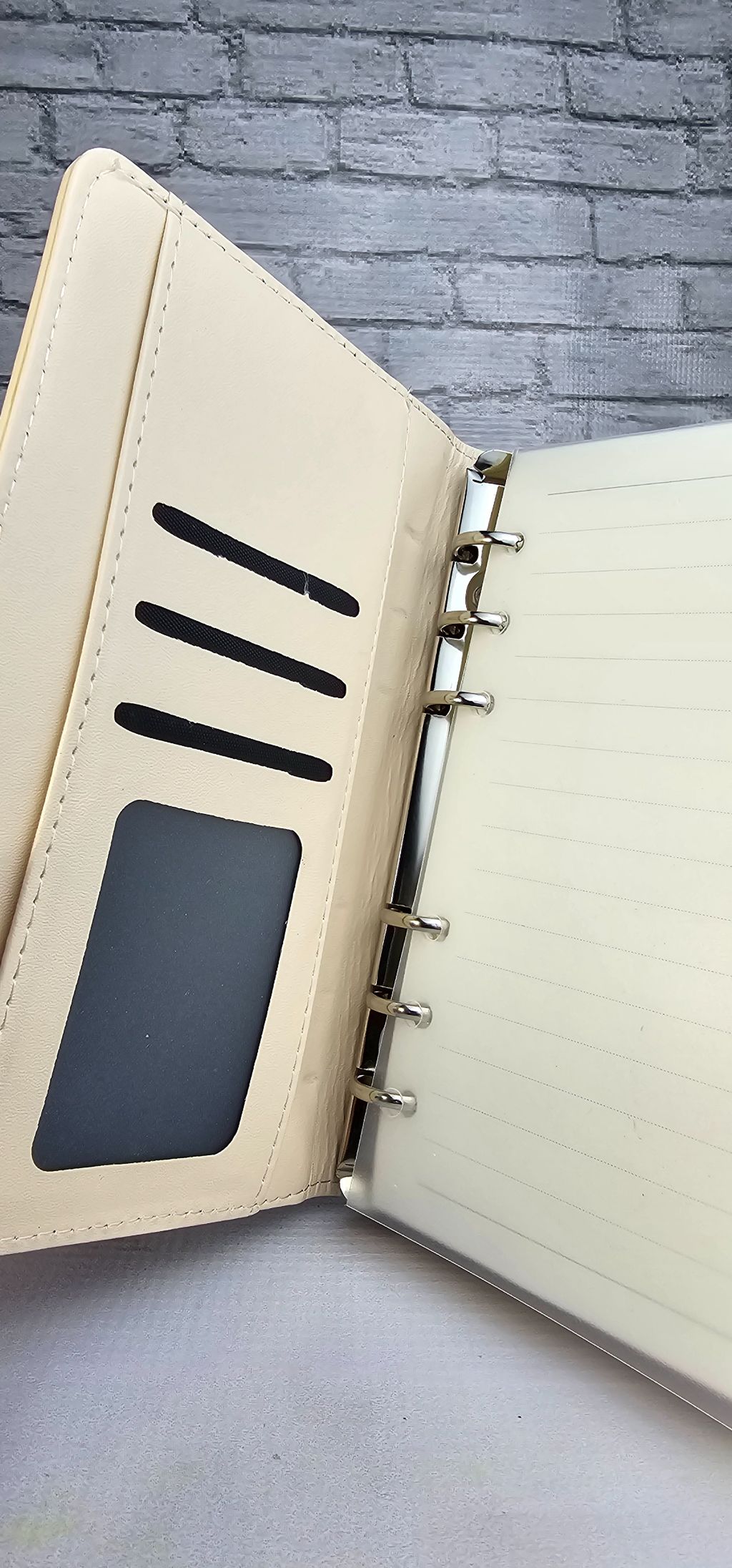 A6 lock notebook