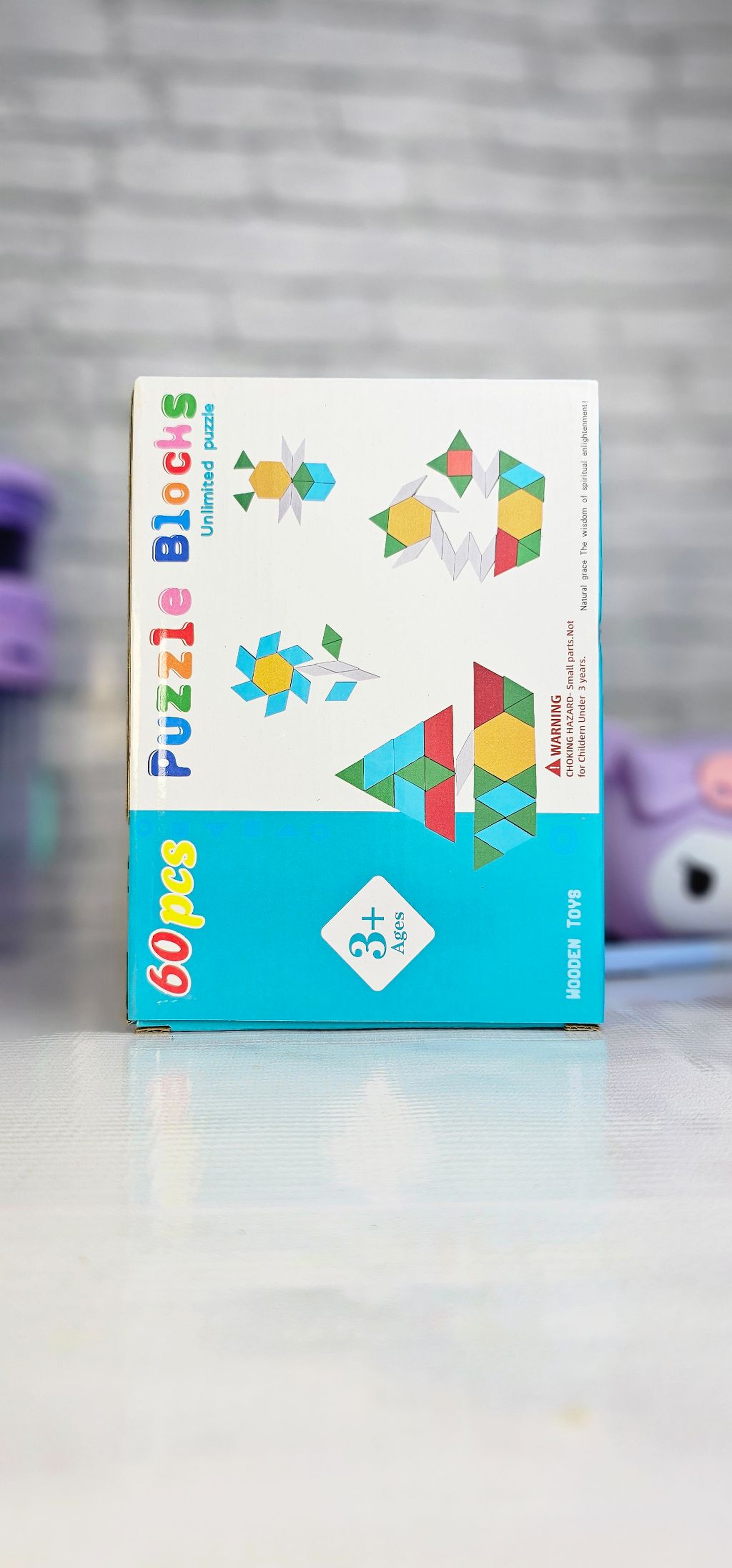 60 Puzzle blocks