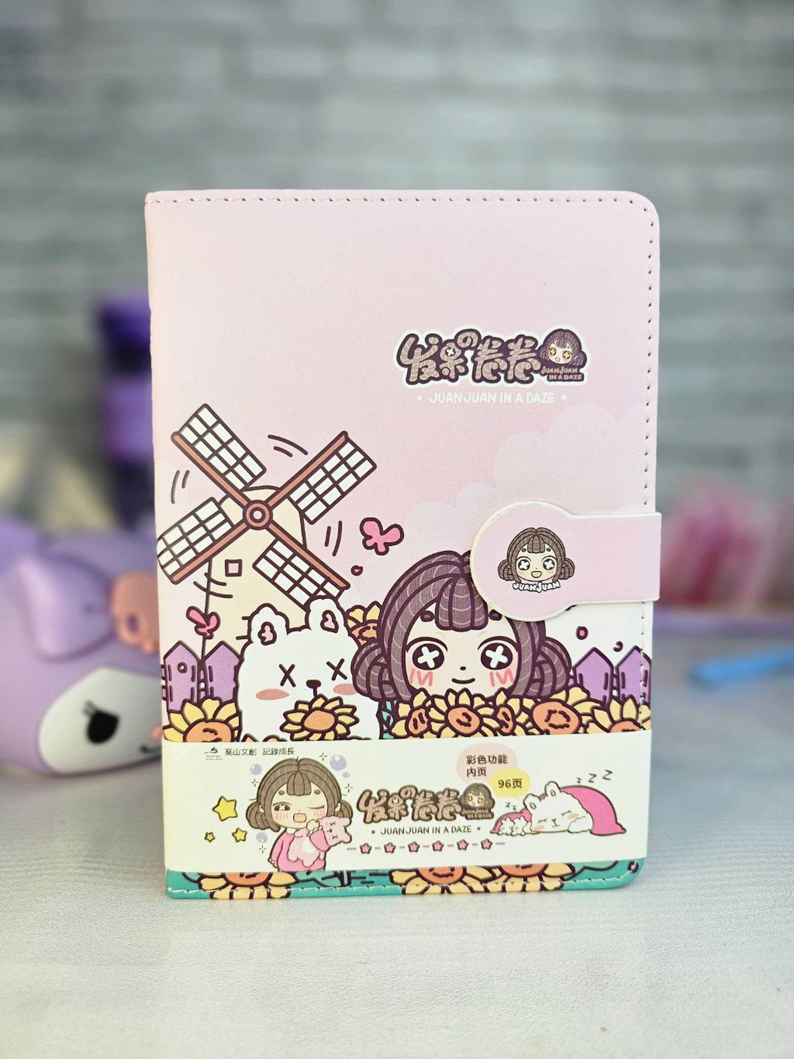 Themed page notebook