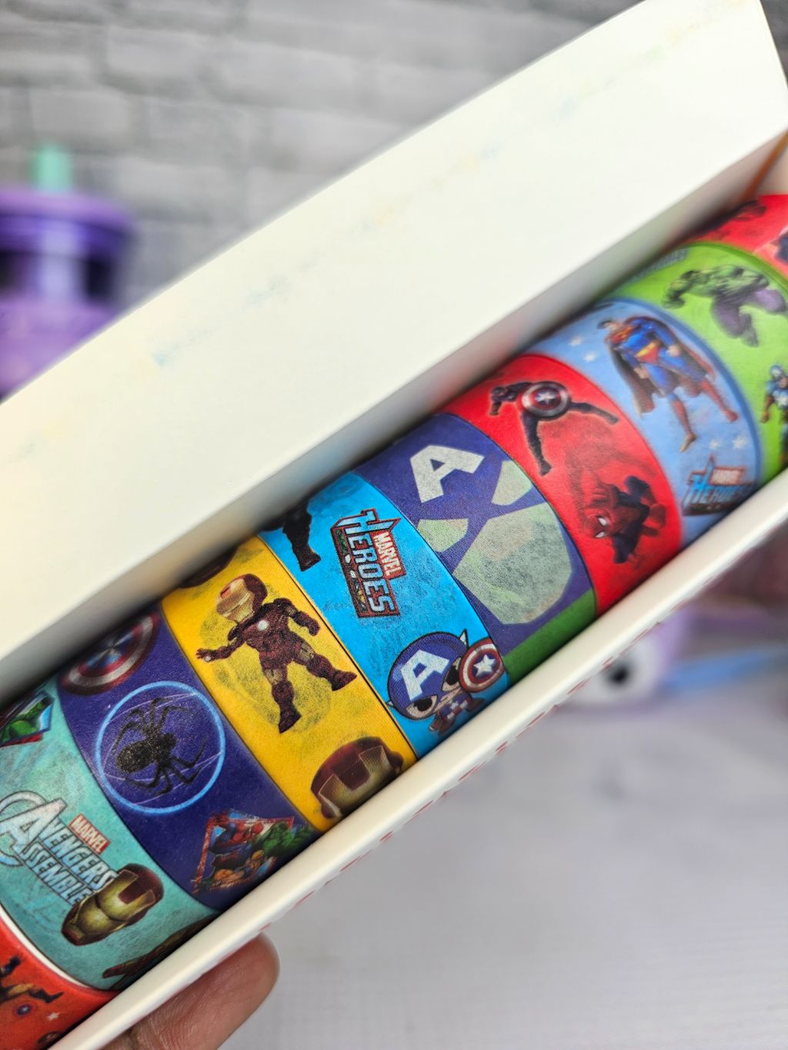 Avengers washi tapes