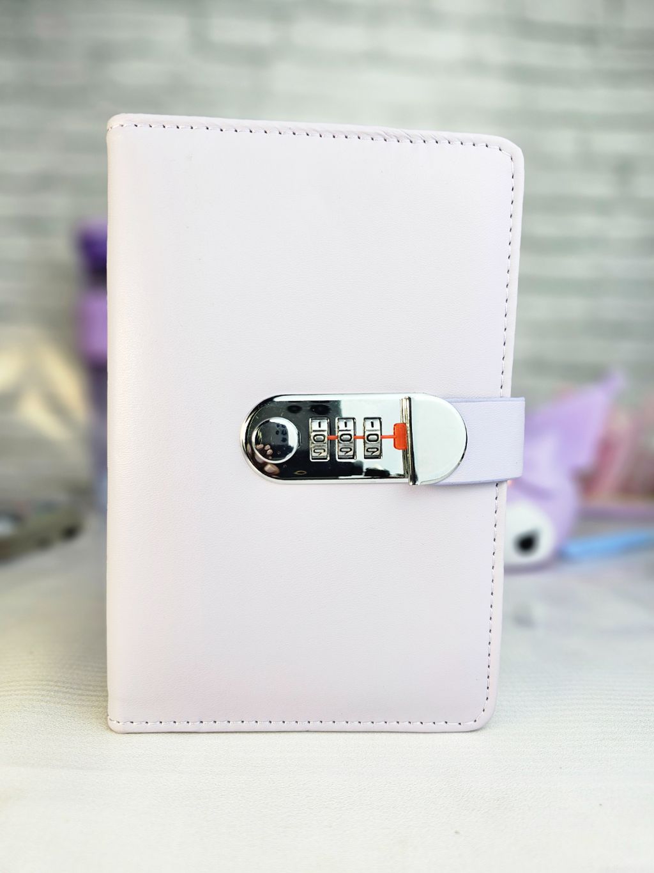A6 lock notebook