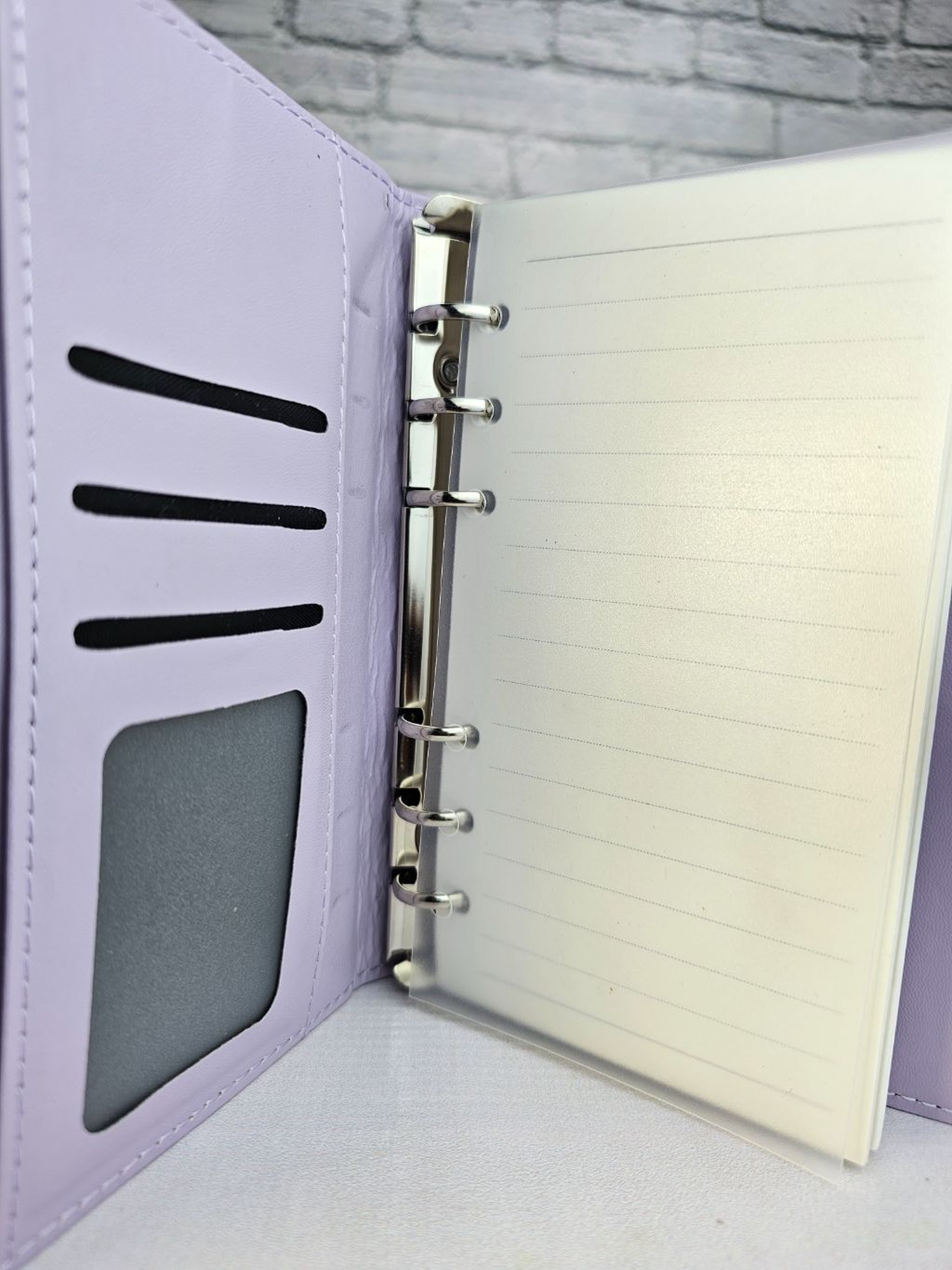 A6 lock notebook