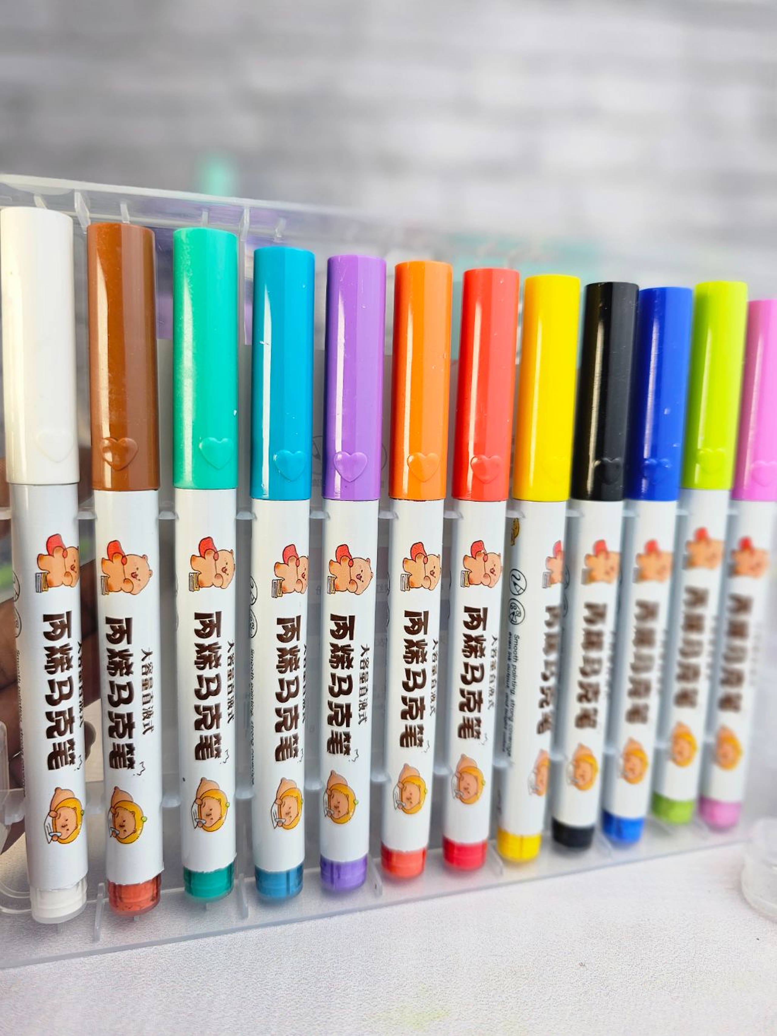 Washable markers
