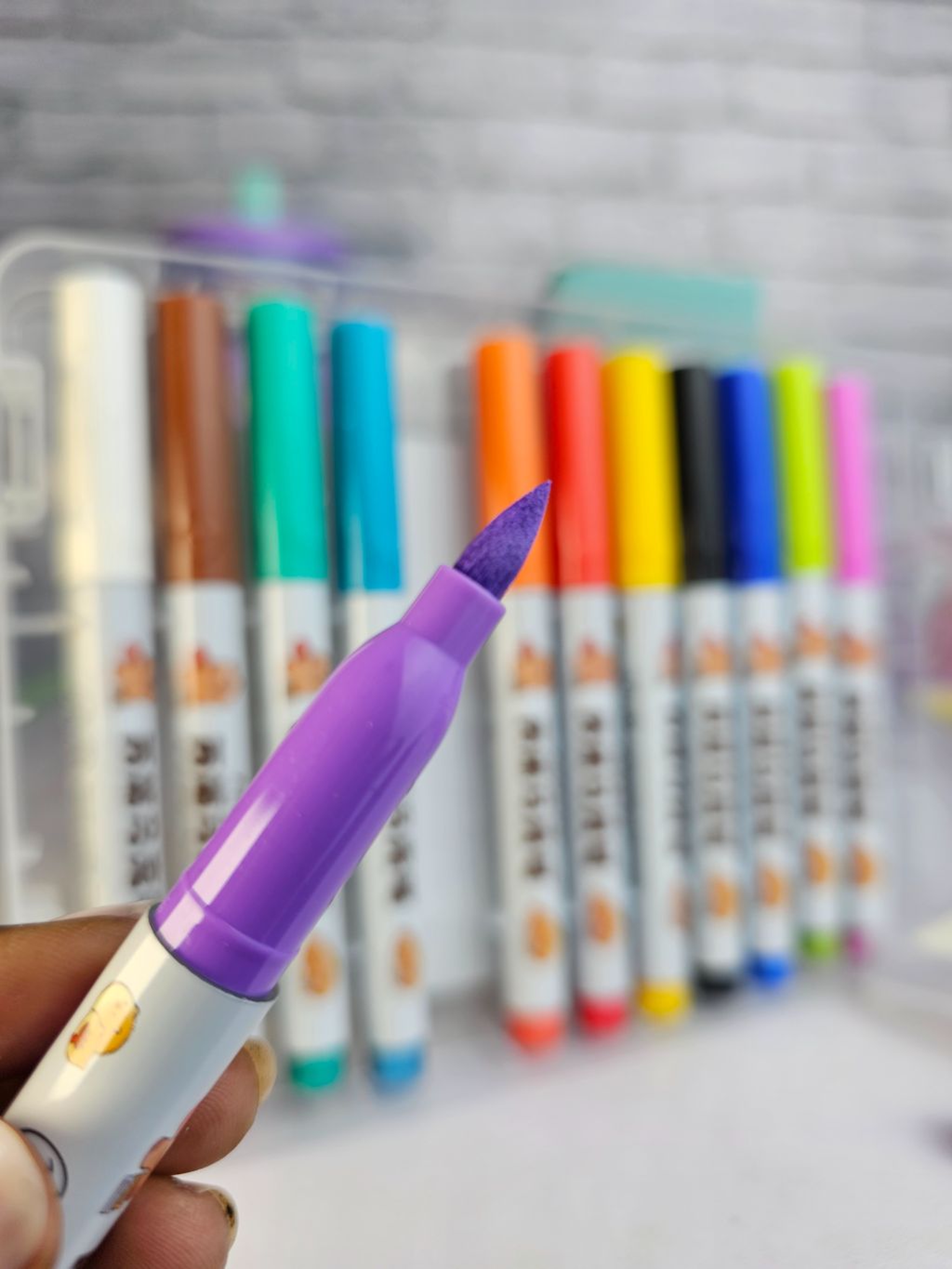 Washable markers