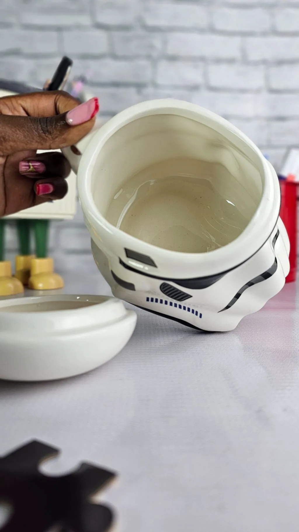3d ceramic star wars mug