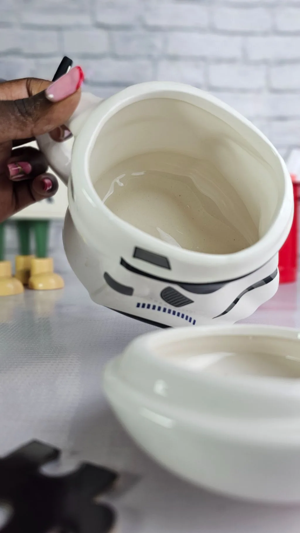 3d ceramic star wars mug