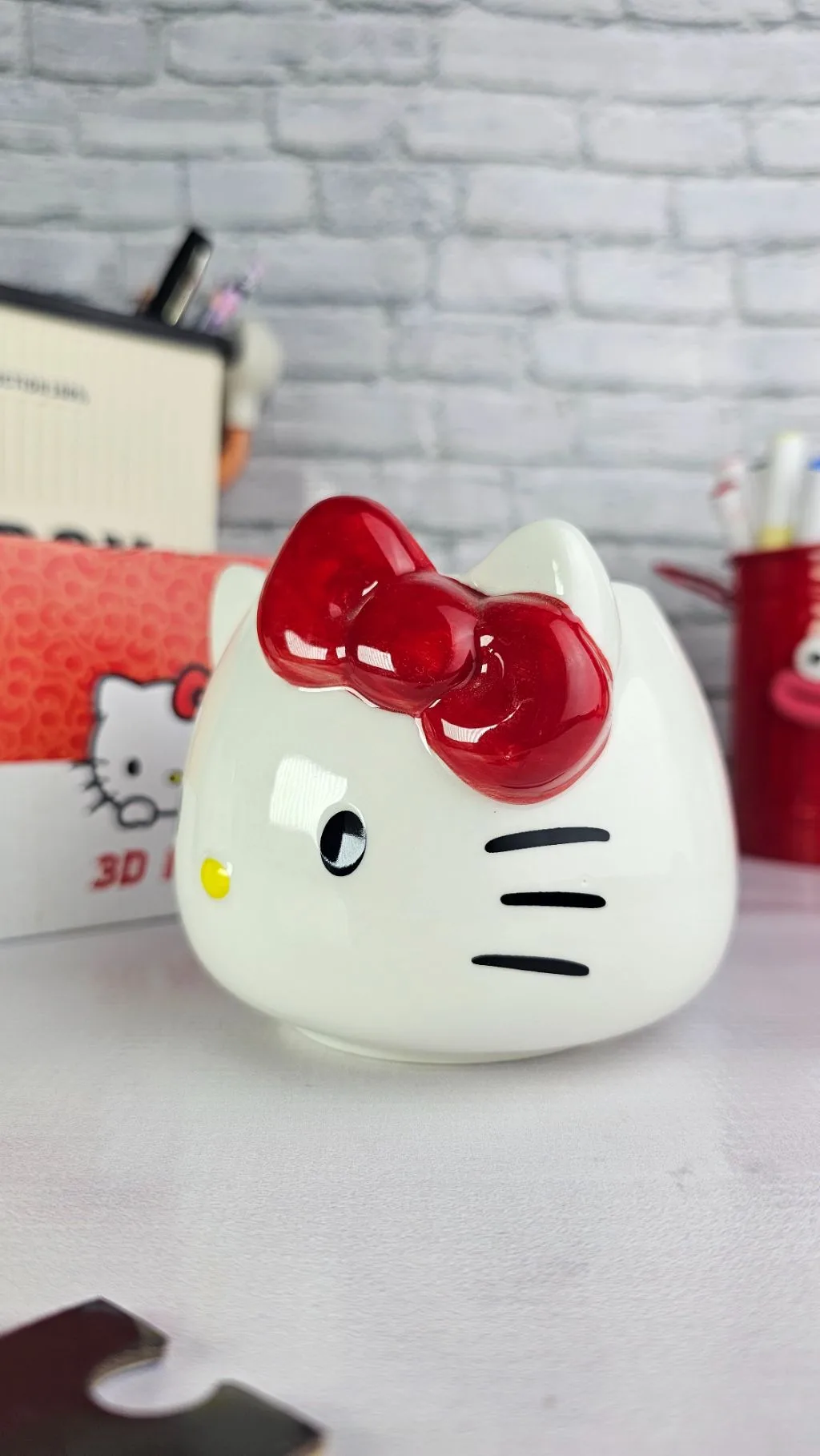 3d hello kitty ceramic mug sanrio