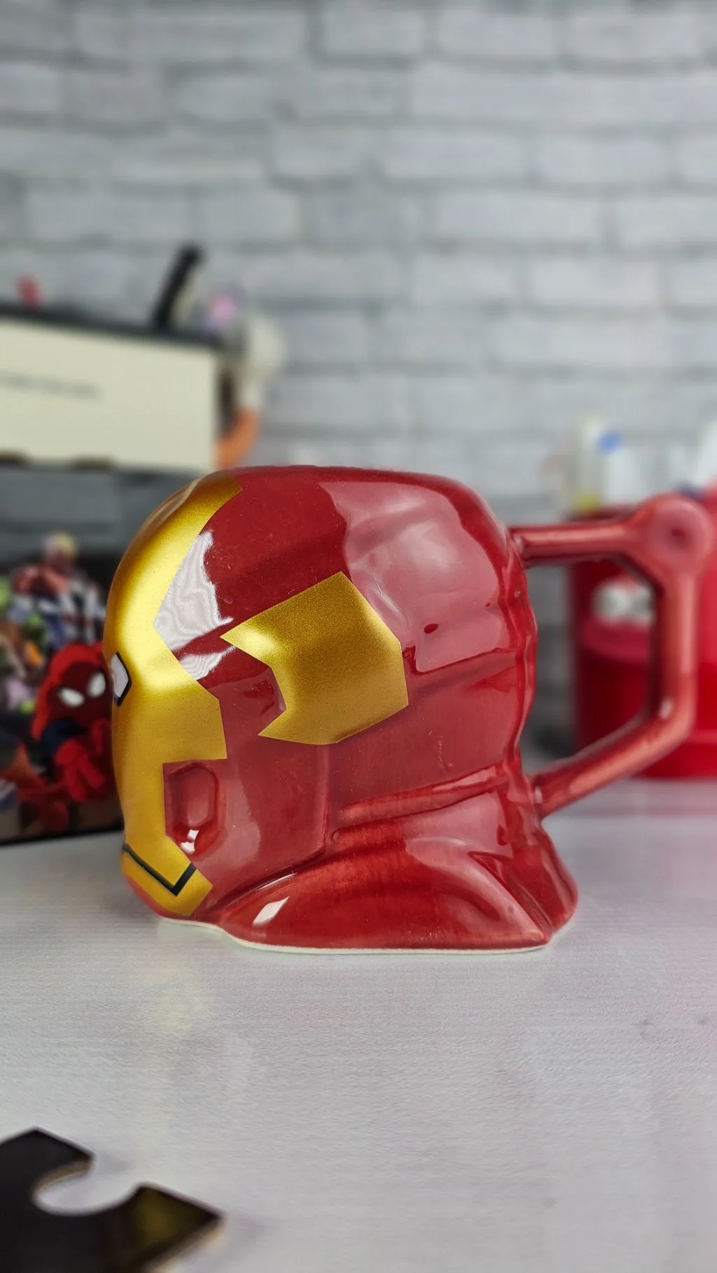 3d ceramic iron man mug avengers