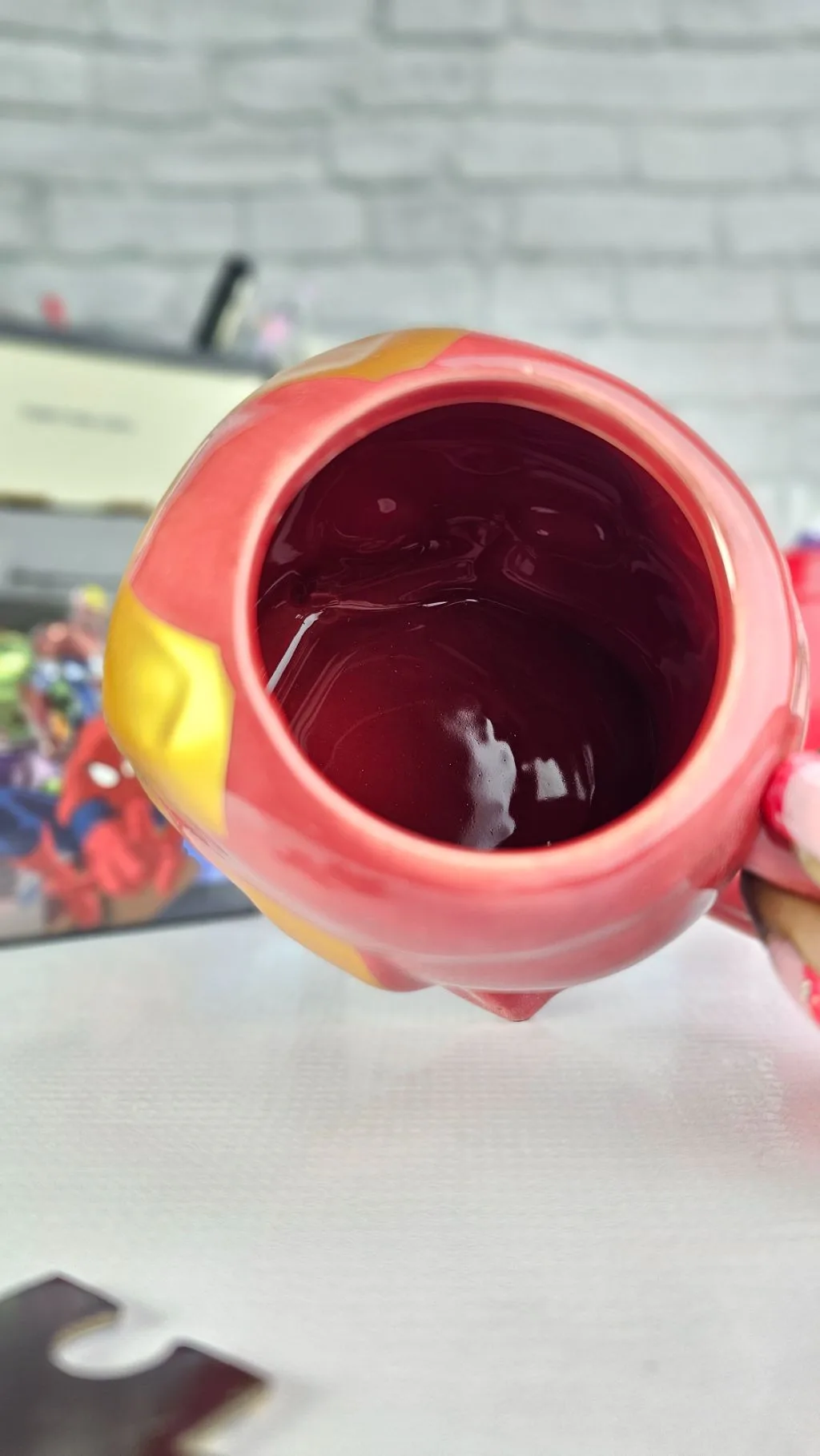 3d ceramic iron man mug avengers
