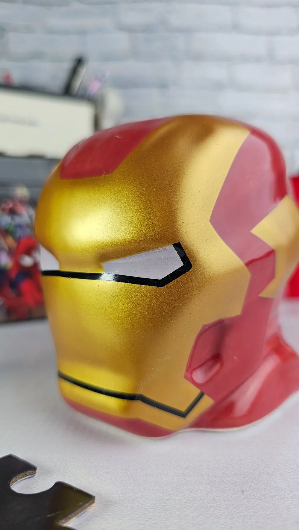 3d ceramic iron man mug avengers