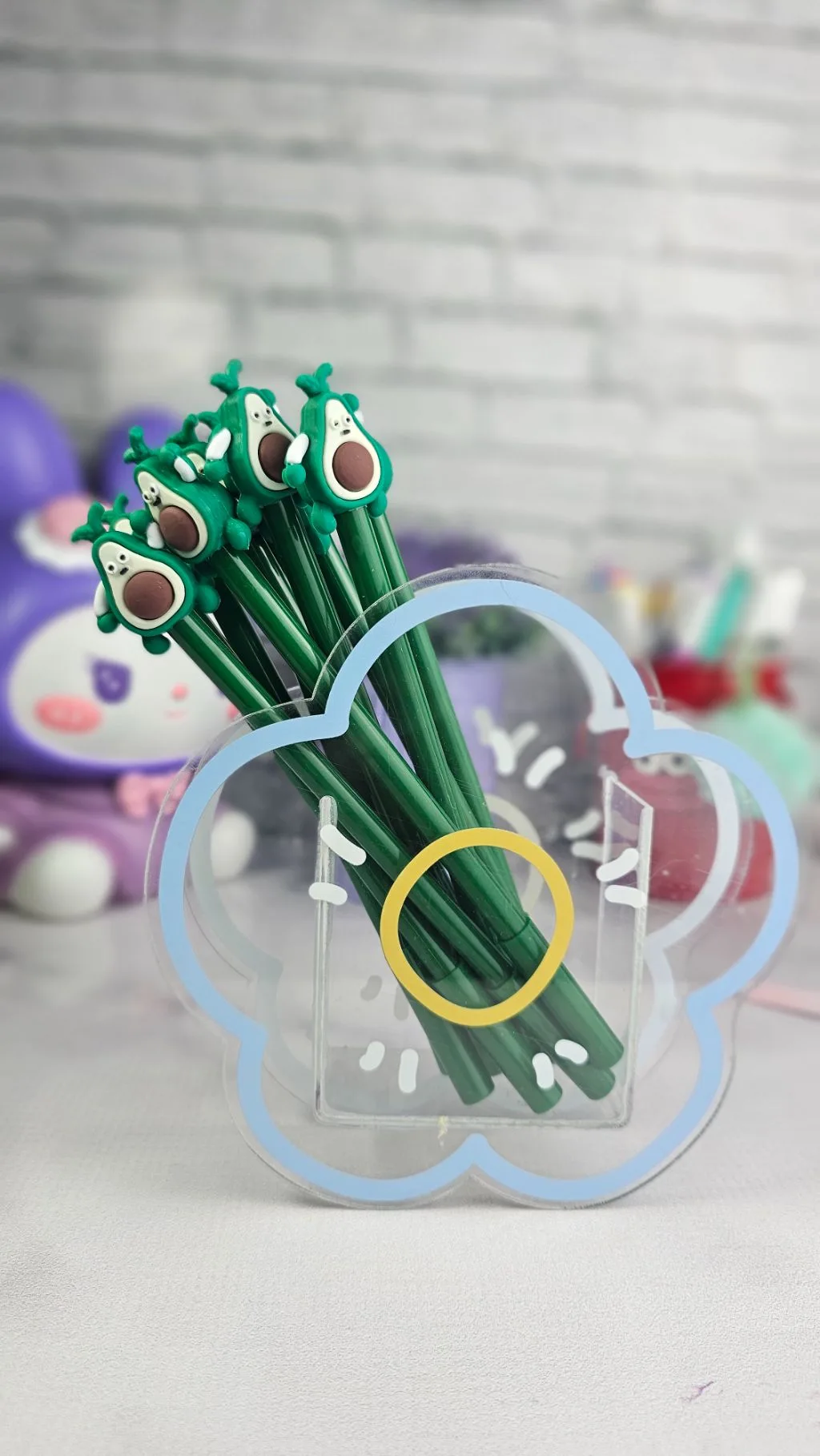green/yellow Random cute pens