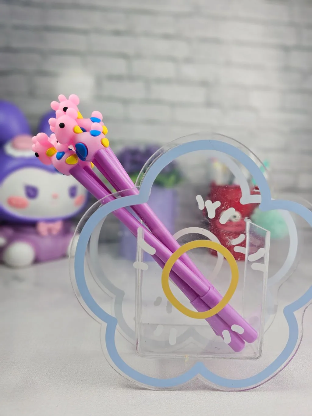 pink/purple Random cute pens