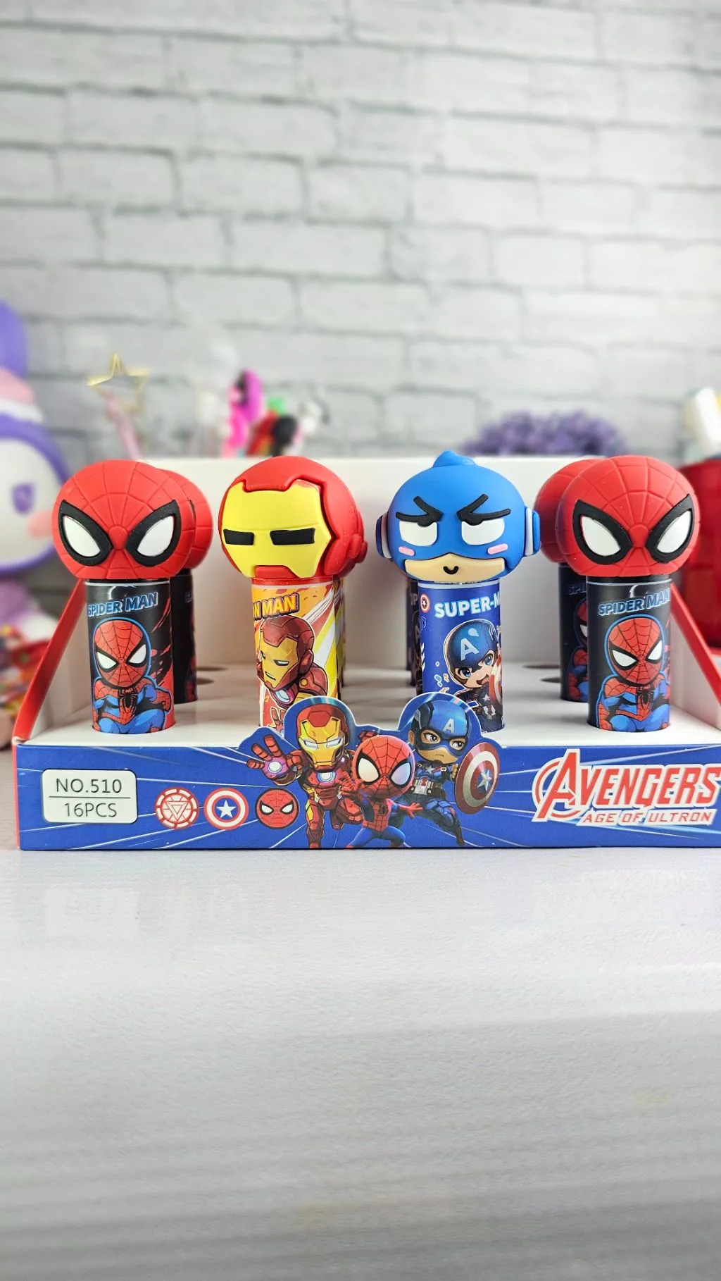 Avengers paper glue stick