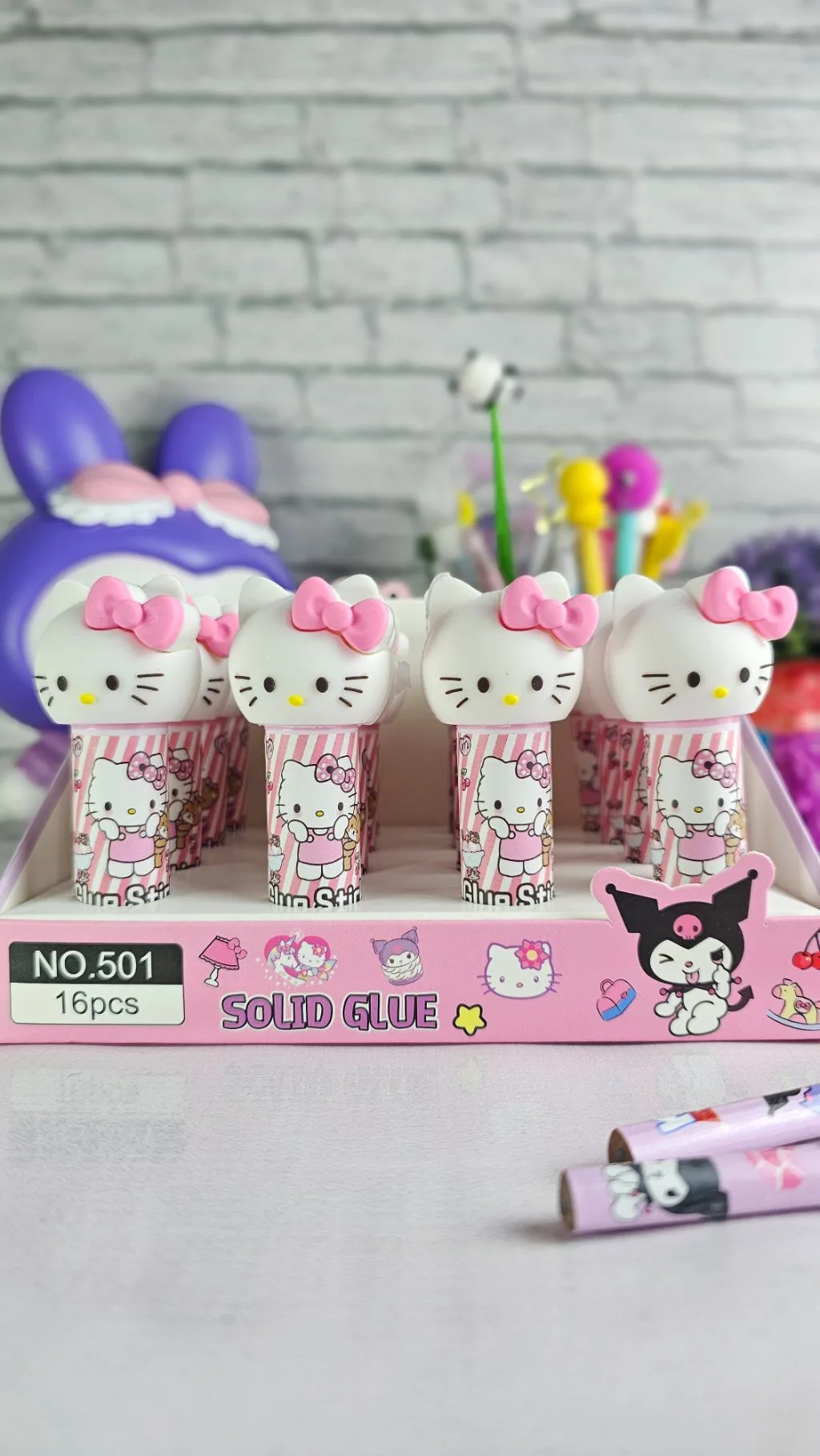 Hello kitty glue stick sanrio
